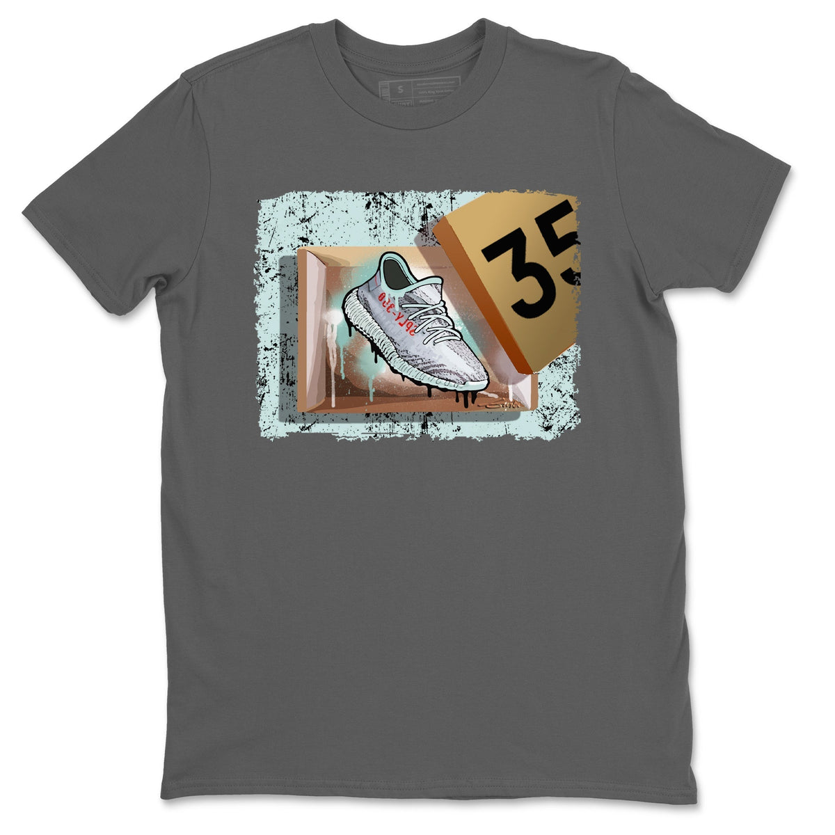 Yeezy 350 Blue Tint Shirt To Match Jordans New Kicks Sneaker Tees Yeezy 350 Blue Tint Drip Gear Zone Sneaker Matching Clothing Unisex Shirts