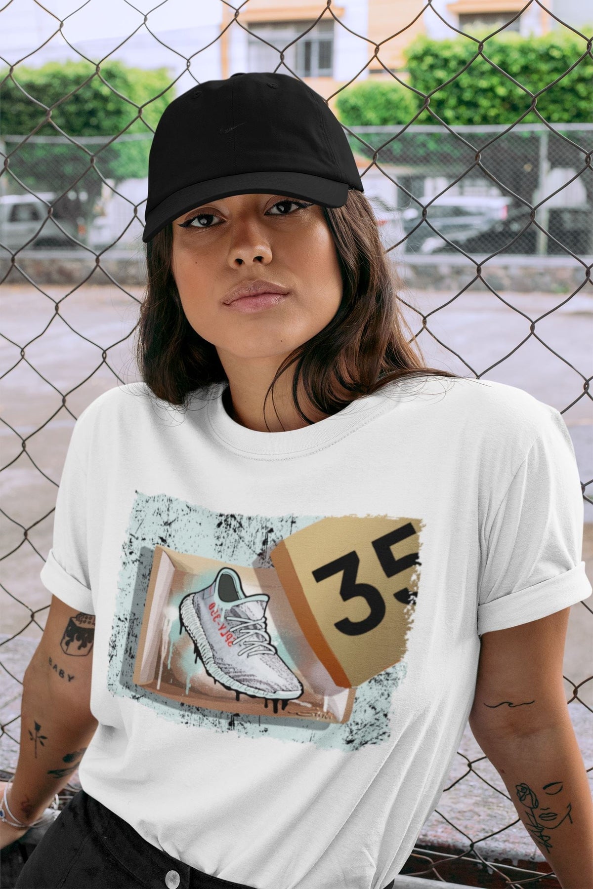 Yeezy 350 Blue Tint Shirt To Match Jordans New Kicks Sneaker Tees Yeezy 350 Blue Tint Drip Gear Zone Sneaker Matching Clothing Unisex Shirts