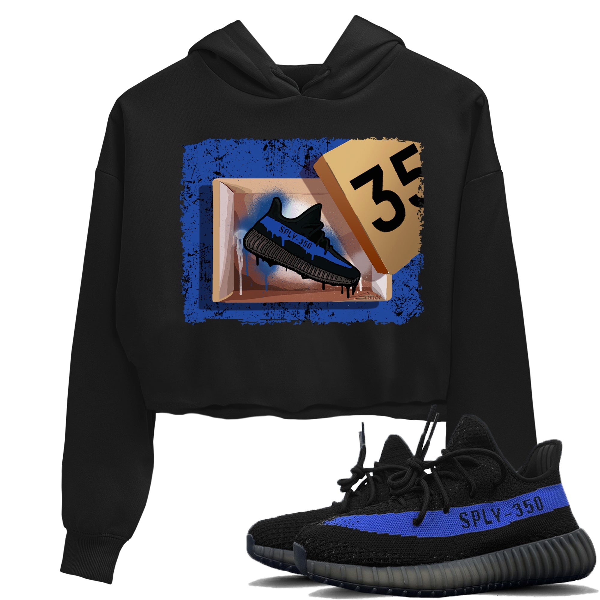 Yeezy 350 Dazzling Blue Shirt To Match Jordans New Kicks Sneaker Tees Yeezy 350 Dazzling Blue Drip Gear Zone Sneaker Matching Clothing Women's Shirts