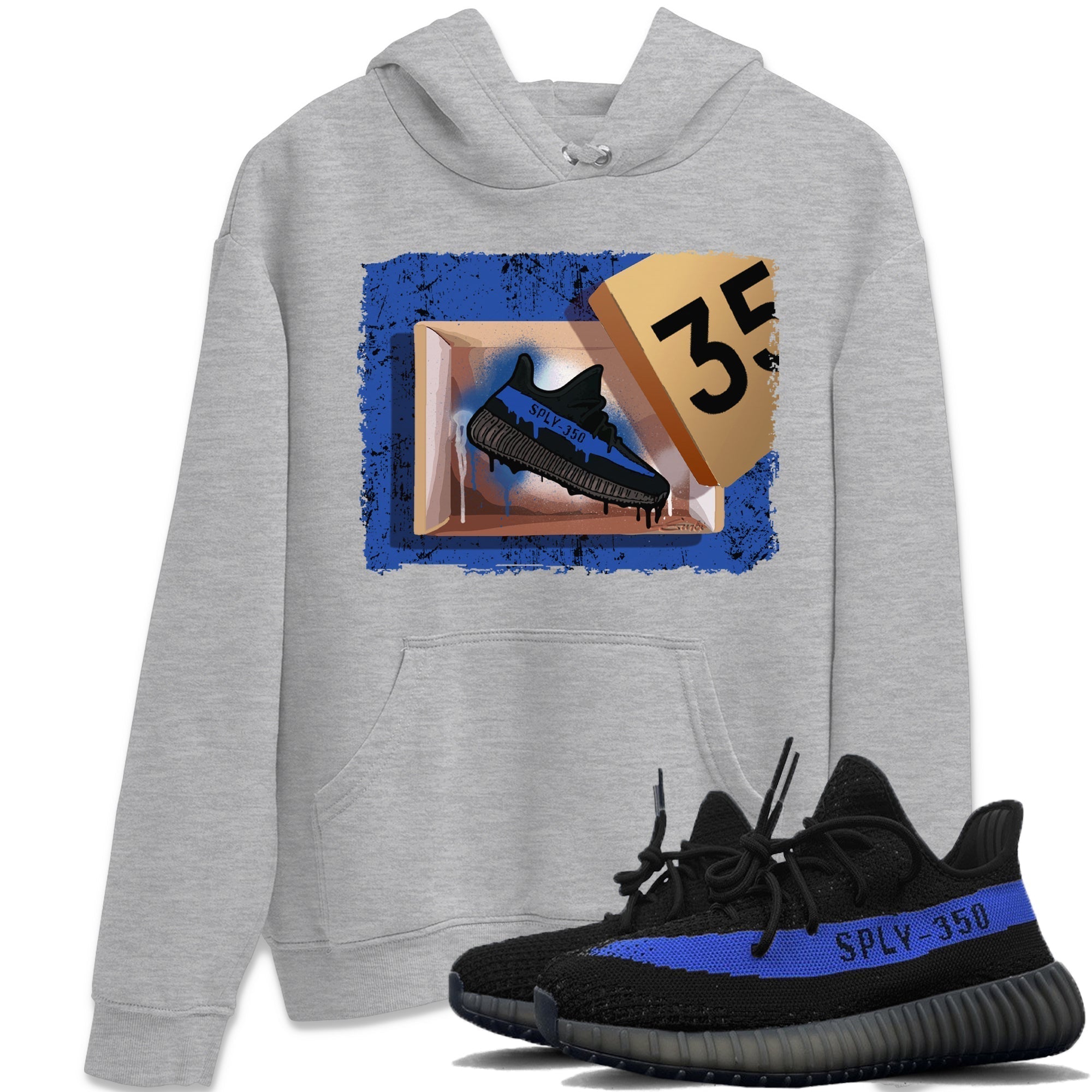 Yeezy 350 Dazzling Blue Shirt To Match Jordans New Kicks Sneaker Tees Yeezy 350 Dazzling Blue Drip Gear Zone Sneaker Matching Clothing Unisex Shirts