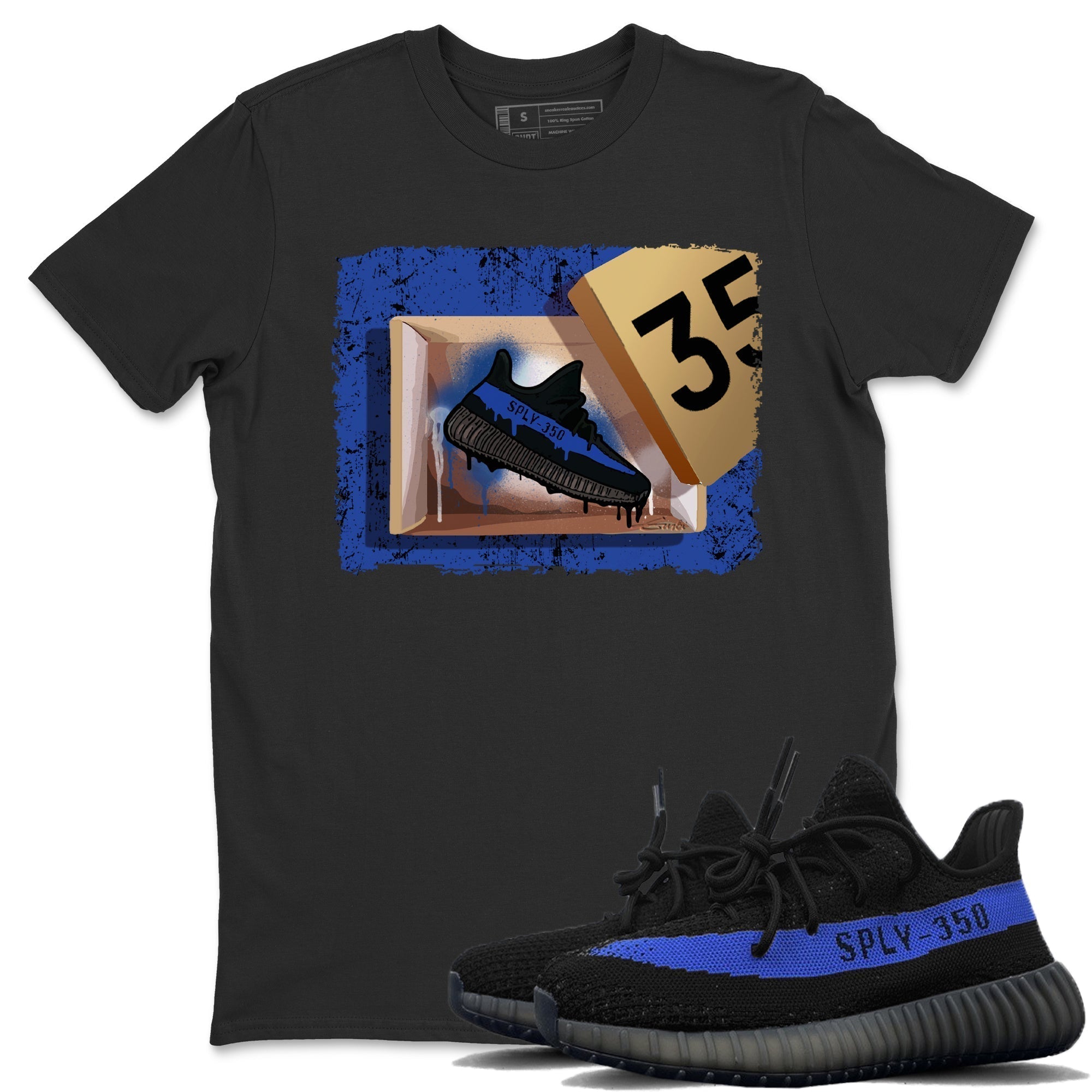 Yeezy 350 Dazzling Blue Shirt To Match Jordans New Kicks Sneaker Tees Yeezy 350 Dazzling Blue Drip Gear Zone Sneaker Matching Clothing Unisex Shirts