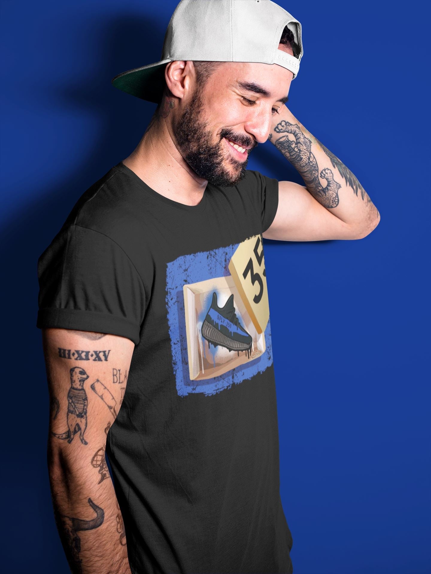 Yeezy 350 Dazzling Blue Shirt To Match Jordans New Kicks Sneaker Tees Yeezy 350 Dazzling Blue Drip Gear Zone Sneaker Matching Clothing Unisex Shirts