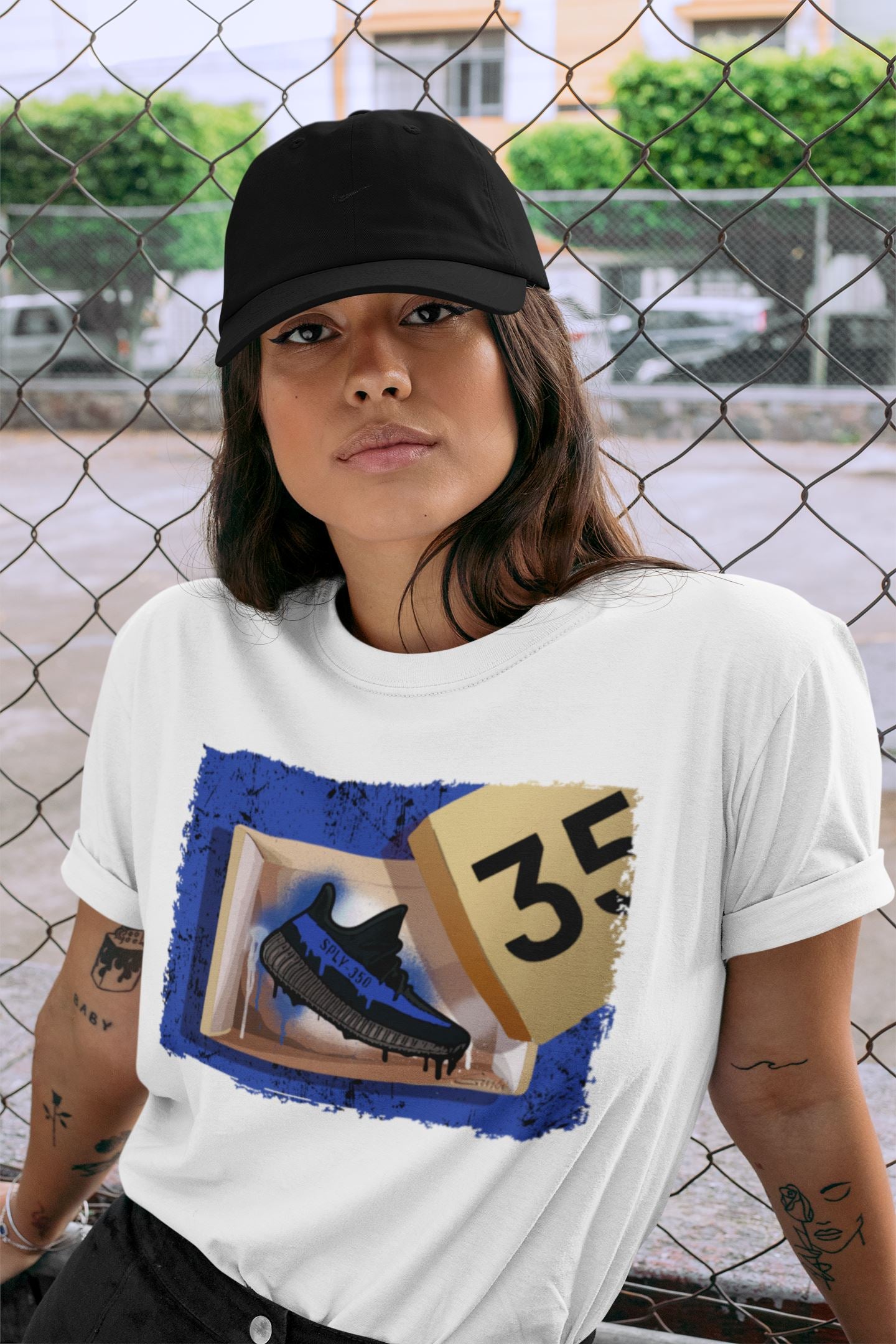 Yeezy 350 Dazzling Blue Shirt To Match Jordans New Kicks Sneaker Tees Yeezy 350 Dazzling Blue Drip Gear Zone Sneaker Matching Clothing Unisex Shirts