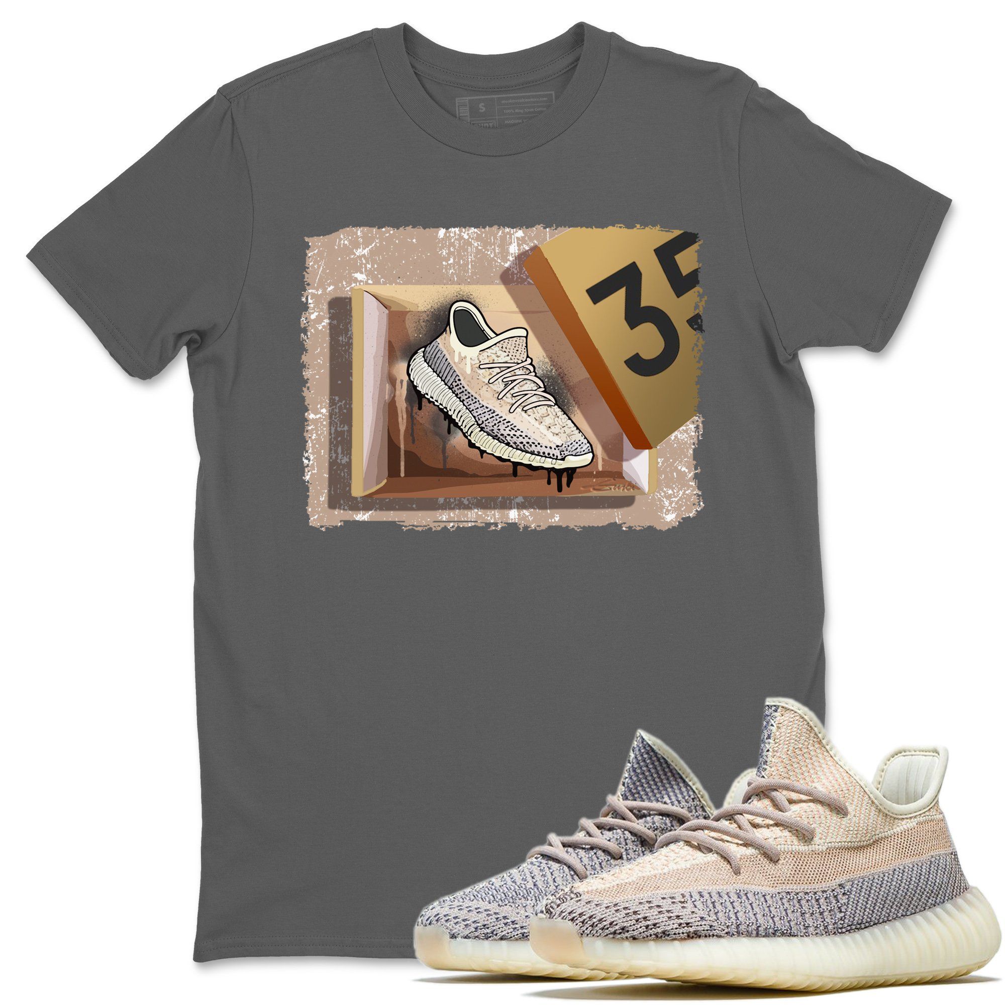 Yeezy 350 Ash Pearl Shirt To Match Jordans New Kicks Sneaker Tees Yeezy 350 Ash Pearl Drip Gear Zone Sneaker Matching Clothing Unisex Shirts