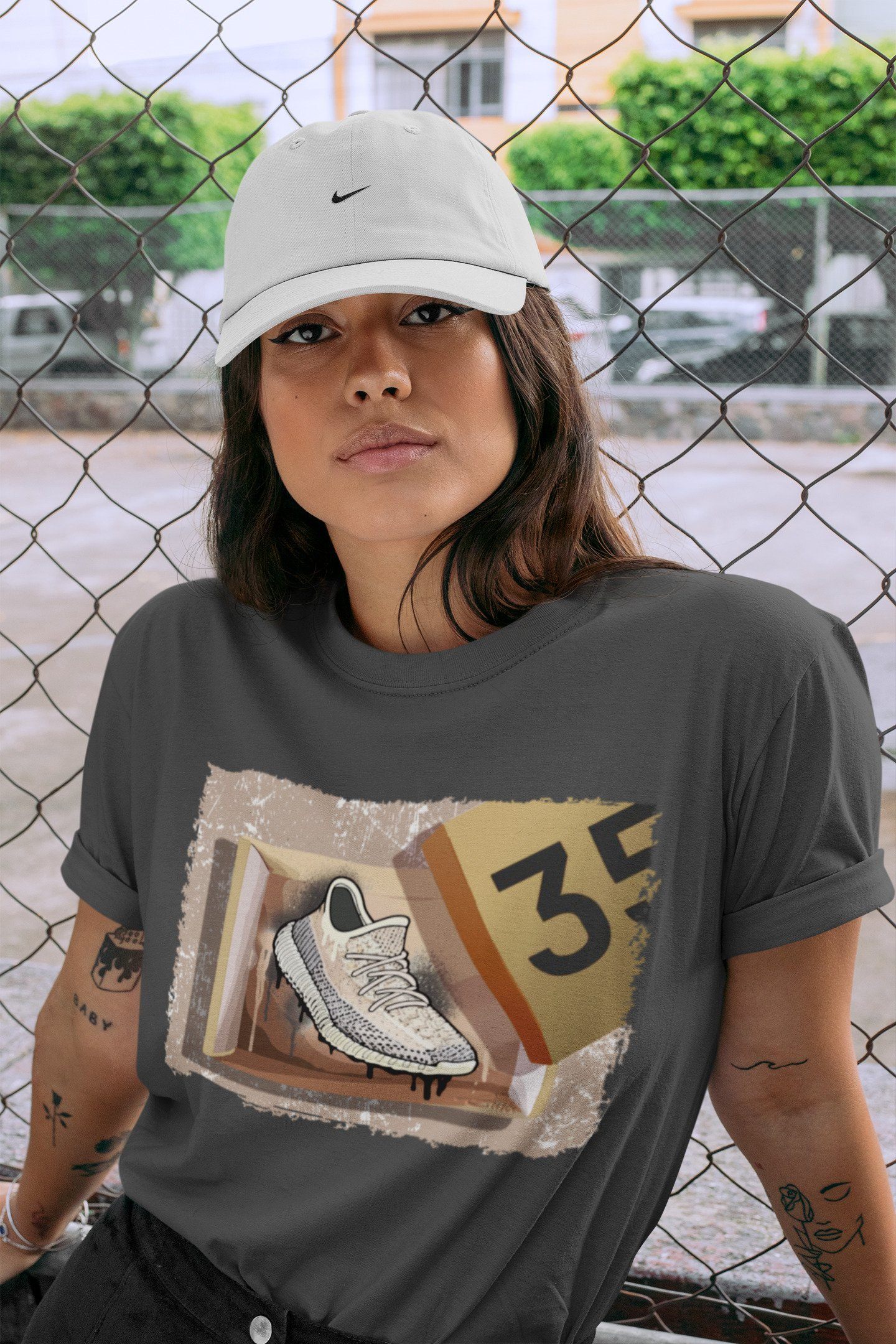 Yeezy 350 Ash Pearl Shirt To Match Jordans New Kicks Sneaker Tees Yeezy 350 Ash Pearl Drip Gear Zone Sneaker Matching Clothing Unisex Shirts
