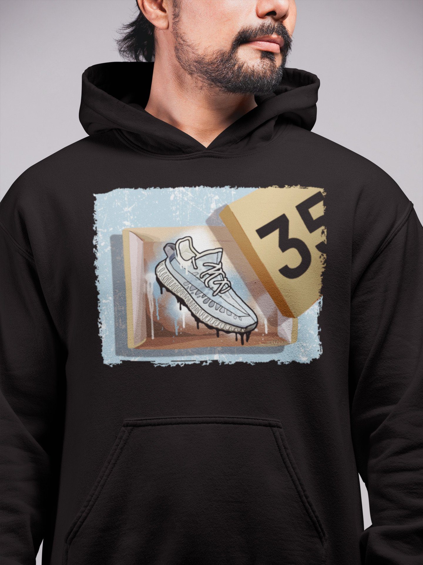 Yeezy 350 Mono Ice Shirt To Match Jordans New Kicks Sneaker Tees Yeezy 350 Mono Ice Drip Gear Zone Sneaker Matching Clothing Unisex Shirts