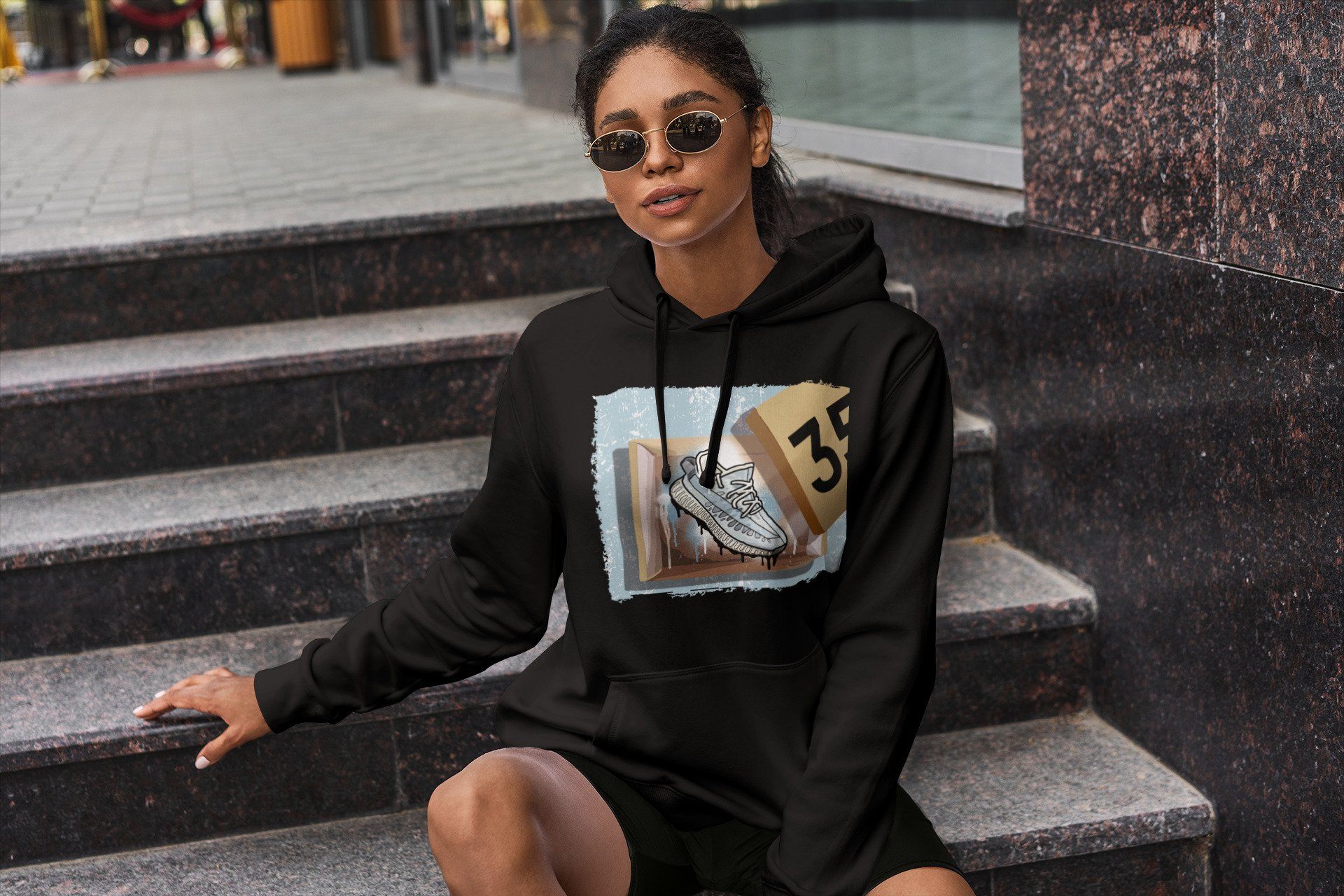 Yeezy 350 Mono Ice Shirt To Match Jordans New Kicks Sneaker Tees Yeezy 350 Mono Ice Drip Gear Zone Sneaker Matching Clothing Unisex Shirts