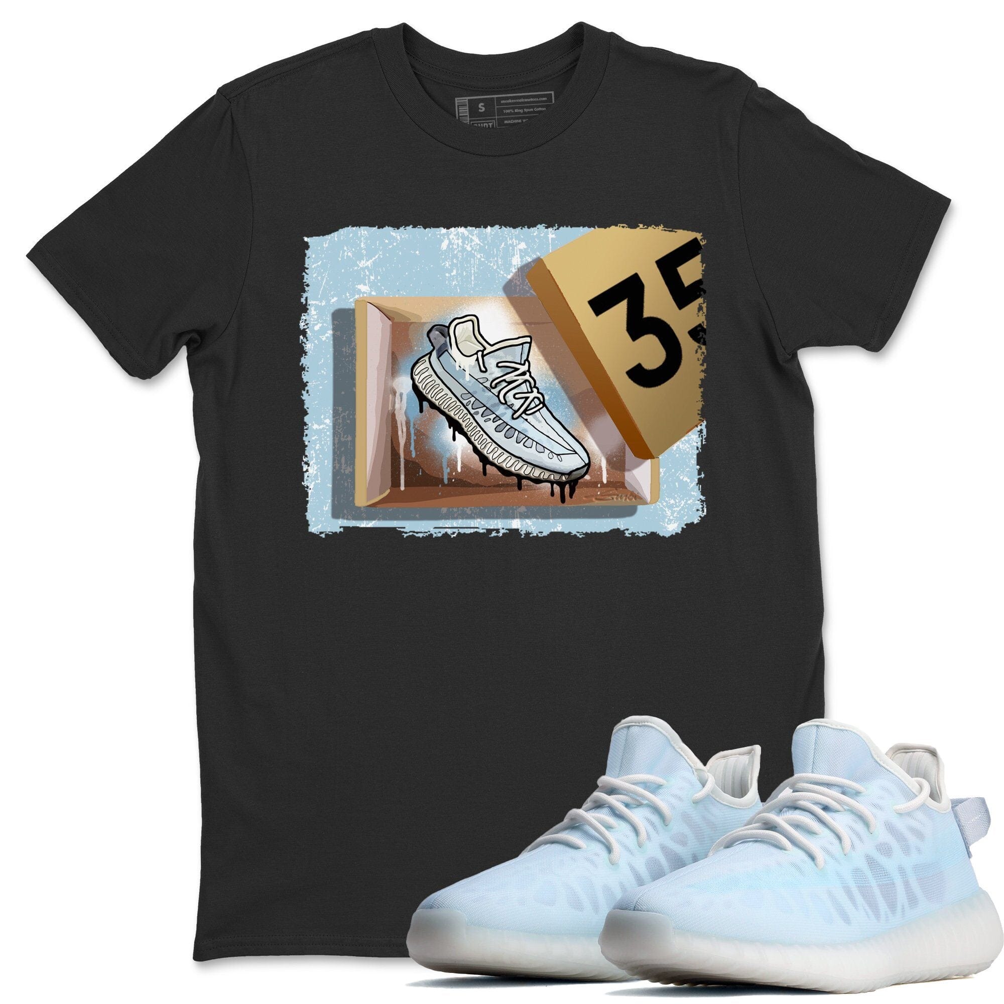 Yeezy 350 Mono Ice Shirt To Match Jordans New Kicks Sneaker Tees Yeezy 350 Mono Ice Drip Gear Zone Sneaker Matching Clothing Unisex Shirts