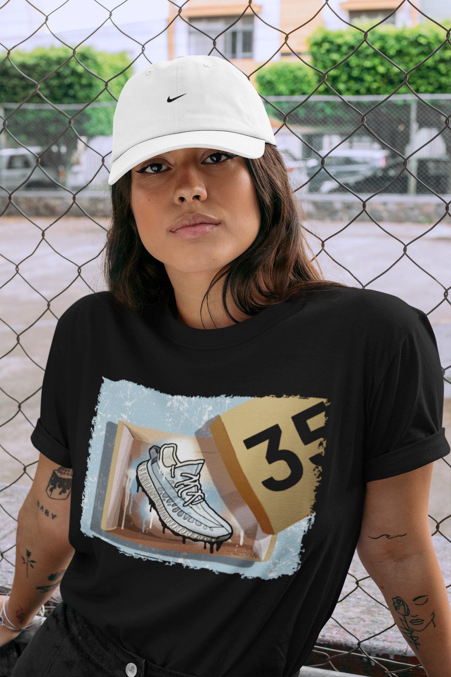 Yeezy 350 Mono Ice Shirt To Match Jordans New Kicks Sneaker Tees Yeezy 350 Mono Ice Drip Gear Zone Sneaker Matching Clothing Unisex Shirts