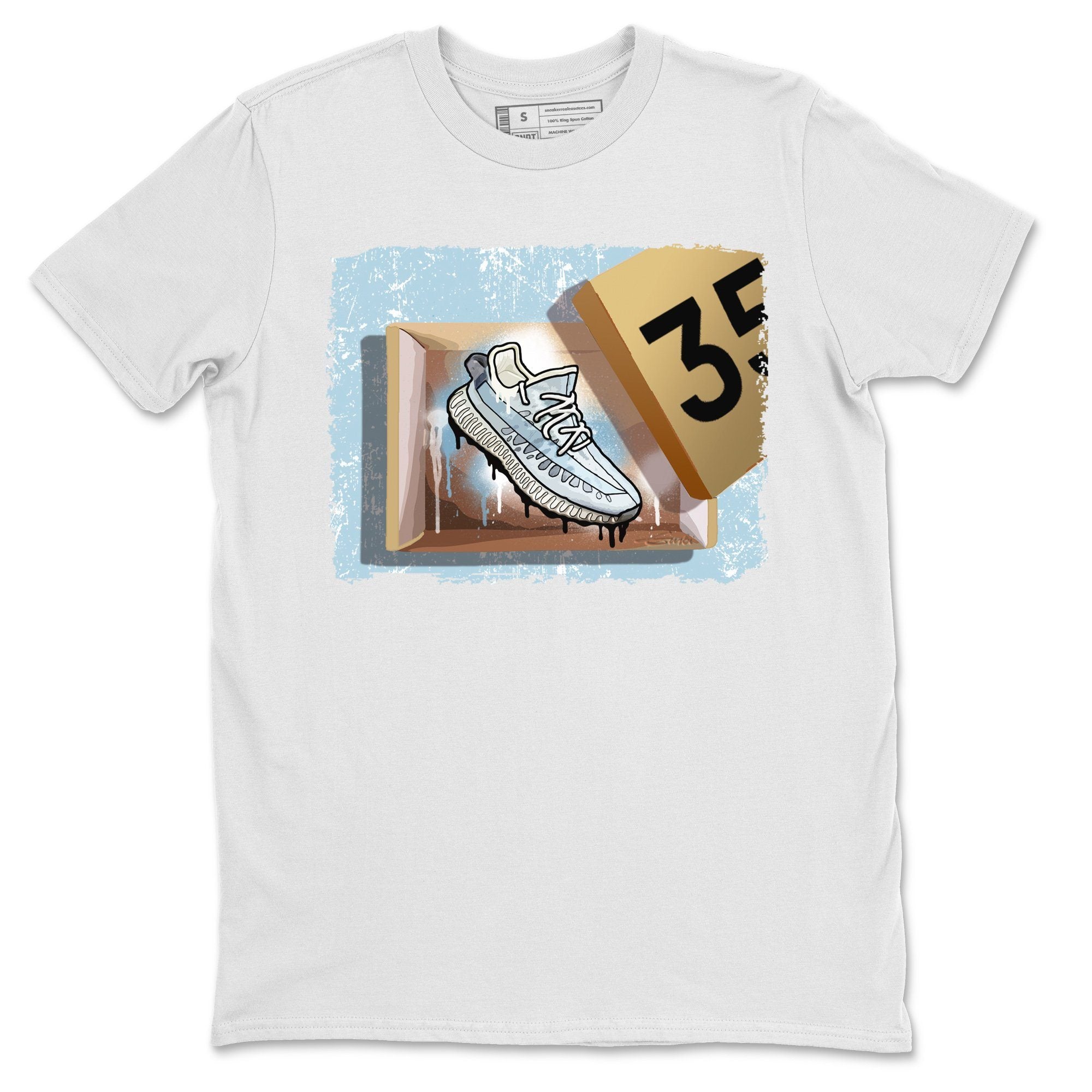 Yeezy 350 Mono Ice Shirt To Match Jordans New Kicks Sneaker Tees Yeezy 350 Mono Ice Drip Gear Zone Sneaker Matching Clothing Unisex Shirts