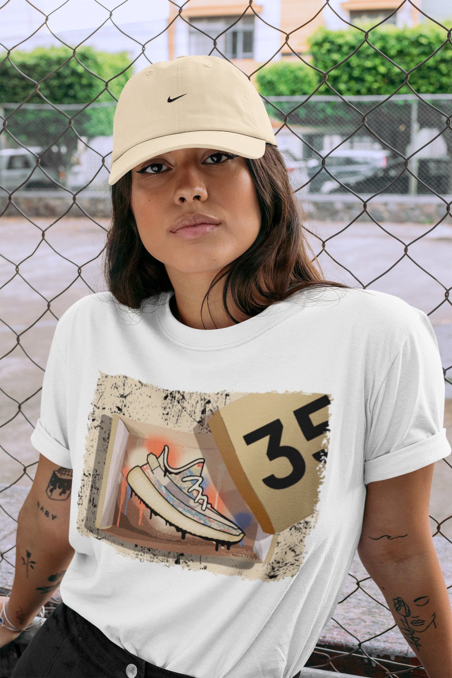 Yeezy 350 MX Oat Shirt To Match Jordans New Kicks Sneaker Tees Yeezy 350 MX Oat Drip Gear Zone Sneaker Matching Clothing Unisex Shirts