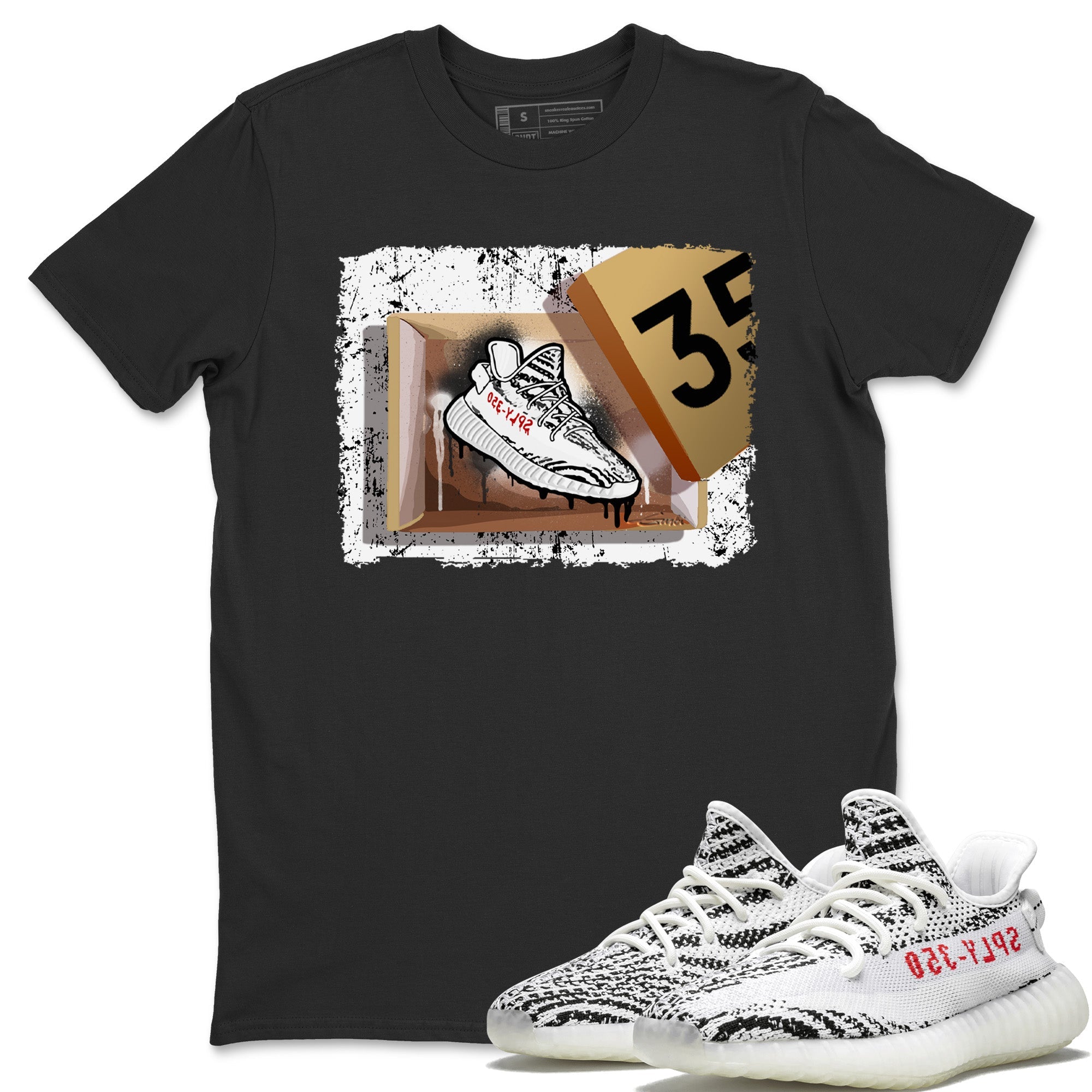 Yeezy 350 Zebra Shirt To Match Jordans New Kicks Sneaker Tees Yeezy 350 Zebra Drip Gear Zone Sneaker Matching Clothing Unisex Shirts