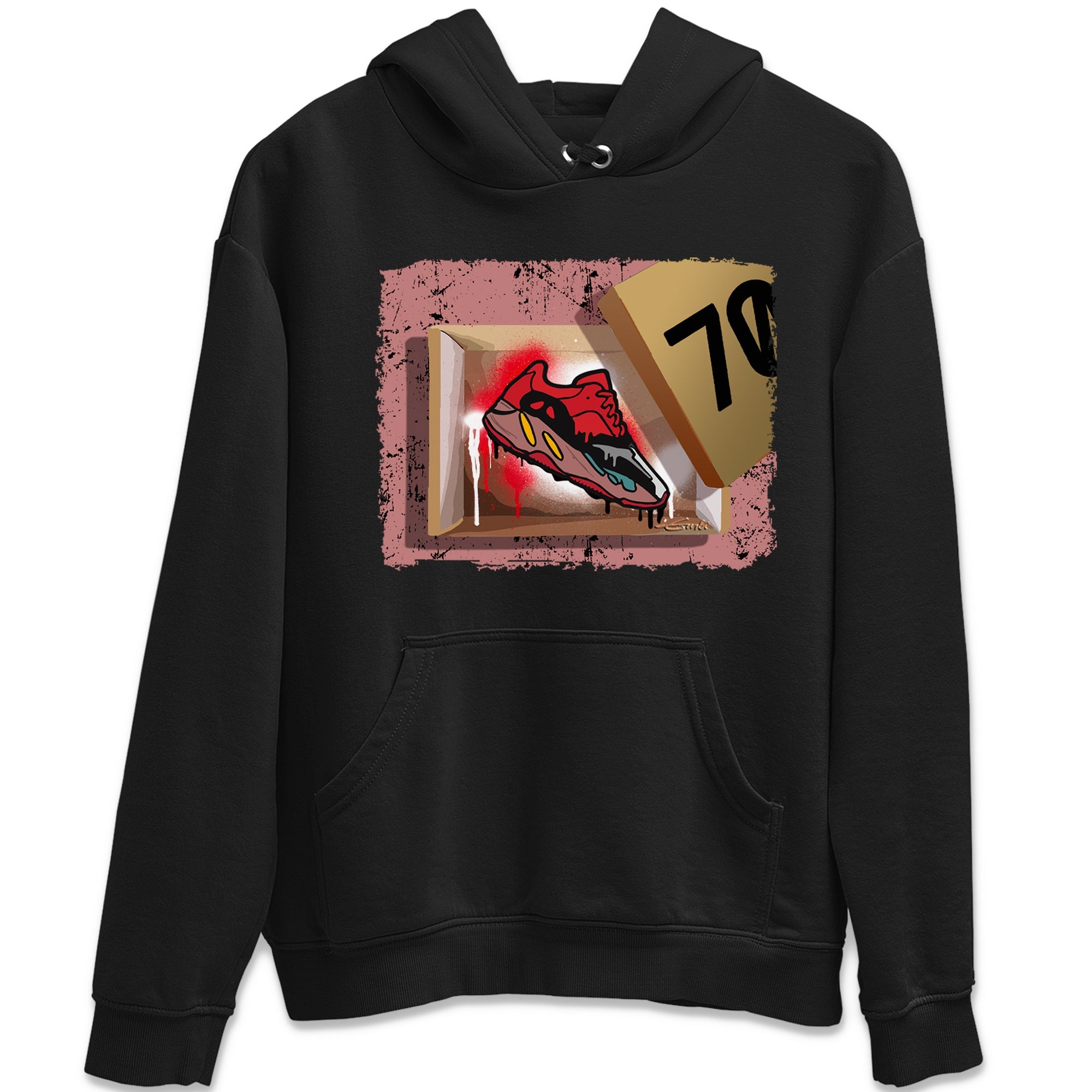 Yeezy 700 Hi-Res Red Shirt To Match Jordans New Kicks Sneaker Tees Yeezy 700 Hi-Res Red Drip Gear Zone Sneaker Matching Clothing Unisex Shirts