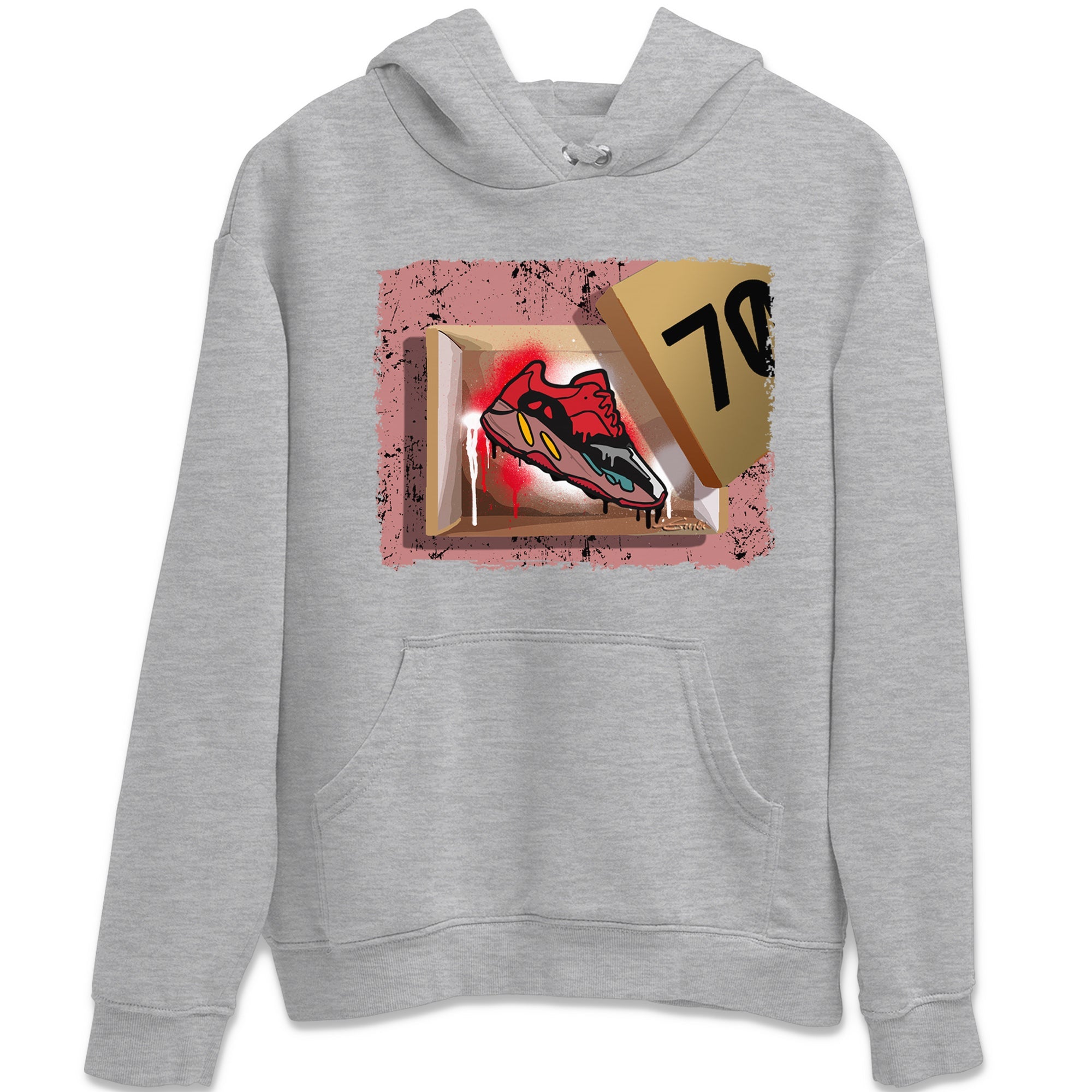 Yeezy 700 Hi-Res Red Shirt To Match Jordans New Kicks Sneaker Tees Yeezy 700 Hi-Res Red Drip Gear Zone Sneaker Matching Clothing Unisex Shirts