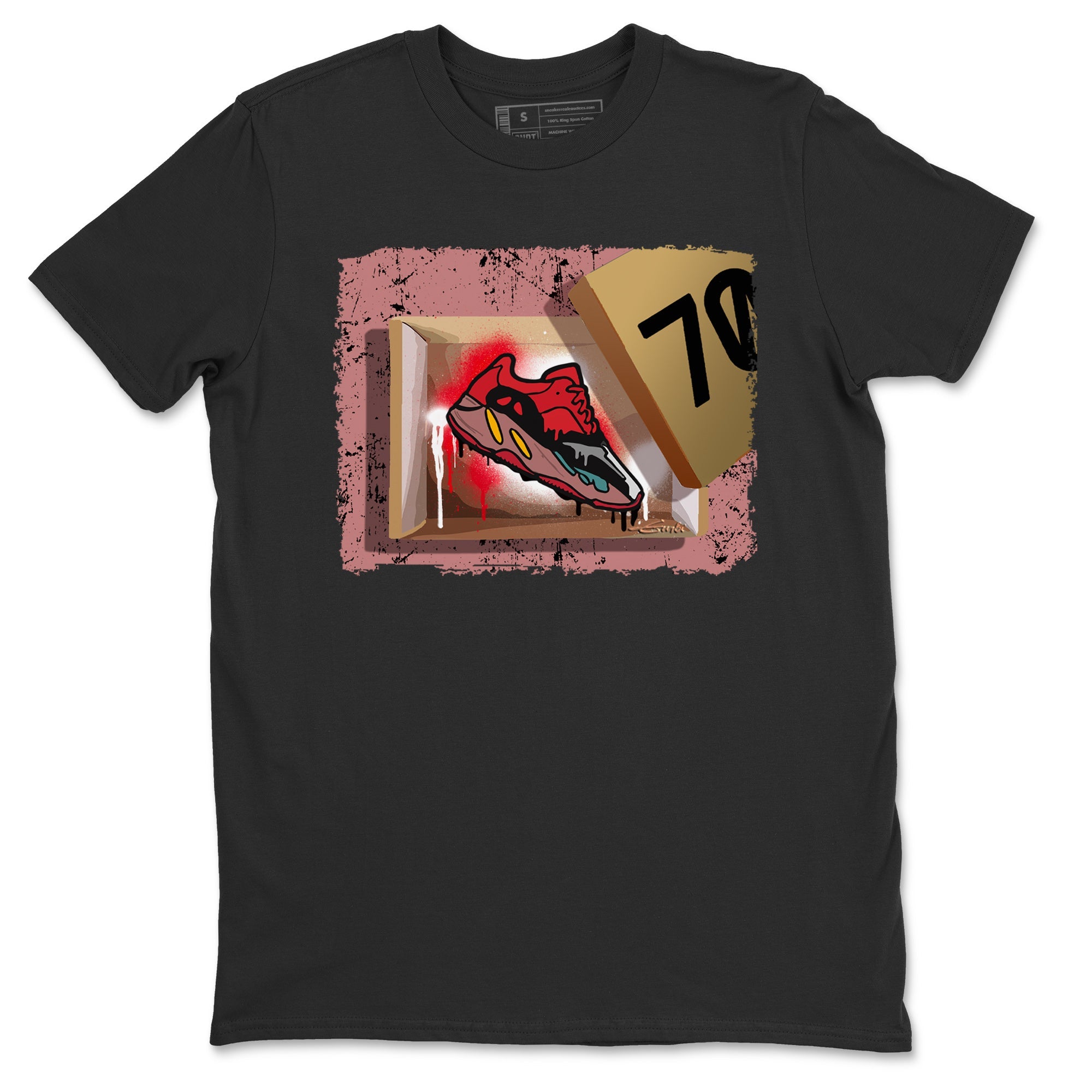 Yeezy 700 Hi-Res Red Shirt To Match Jordans New Kicks Sneaker Tees Yeezy 700 Hi-Res Red Drip Gear Zone Sneaker Matching Clothing Unisex Shirts