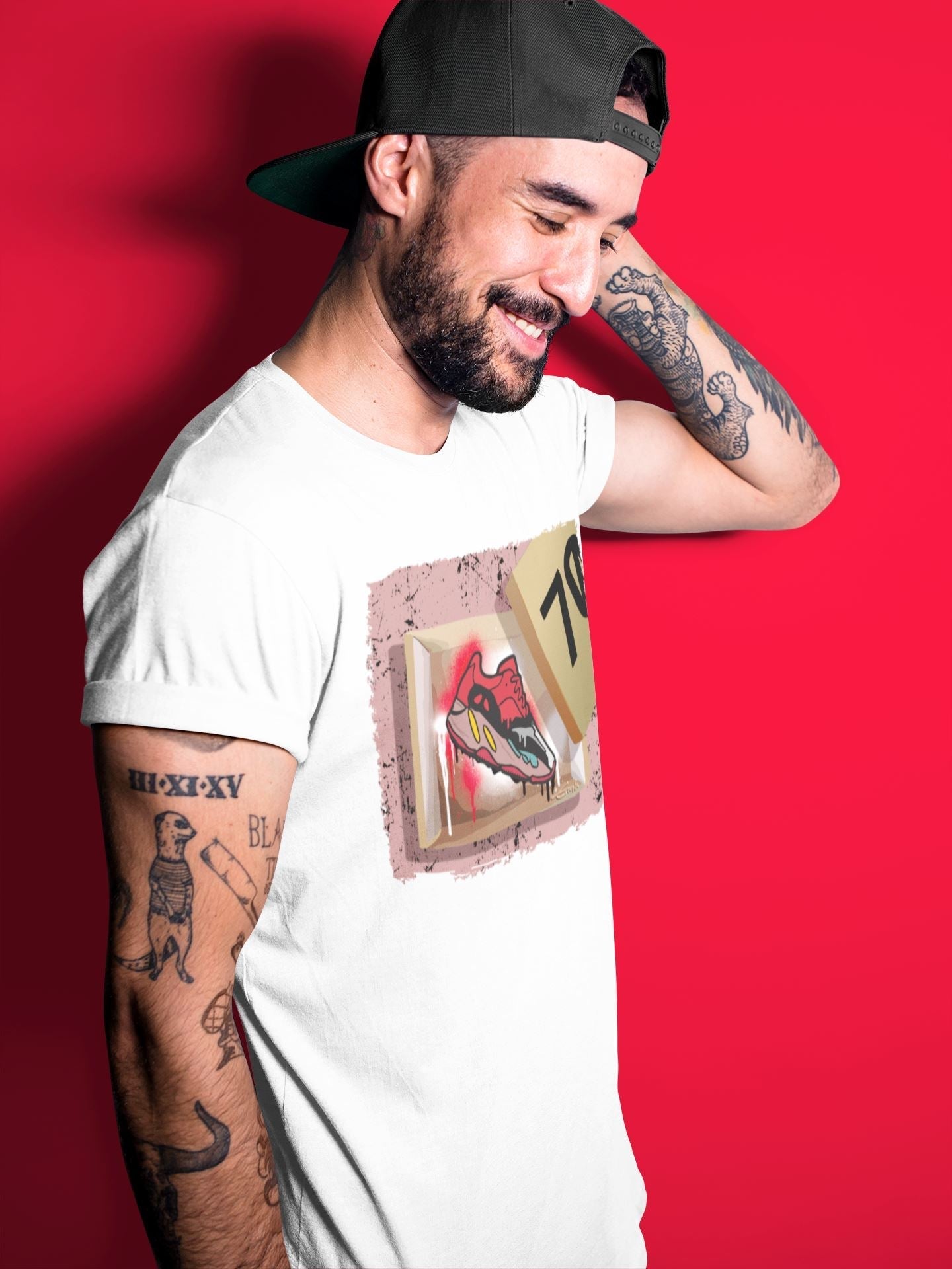 Yeezy 700 Hi-Res Red Shirt To Match Jordans New Kicks Sneaker Tees Yeezy 700 Hi-Res Red Drip Gear Zone Sneaker Matching Clothing Unisex Shirts