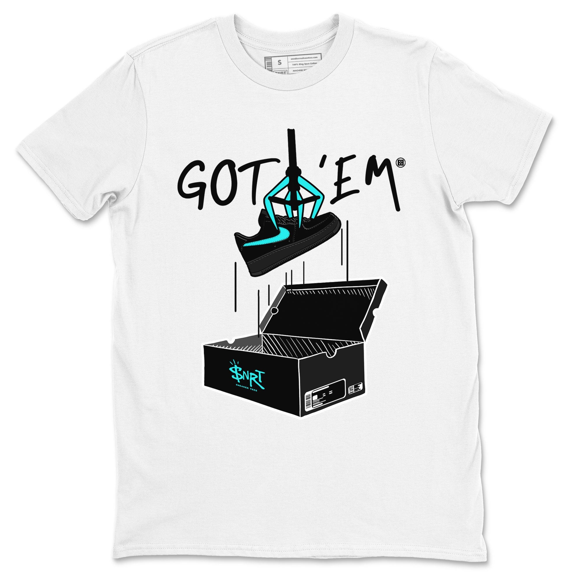 Air Force 1 x Tiffany shirt to match jordans New Treasure Hunter sneaker tees Air Force 1 Tiffany Drip Gear Zone unisex cotton White 2 crew neck shirt