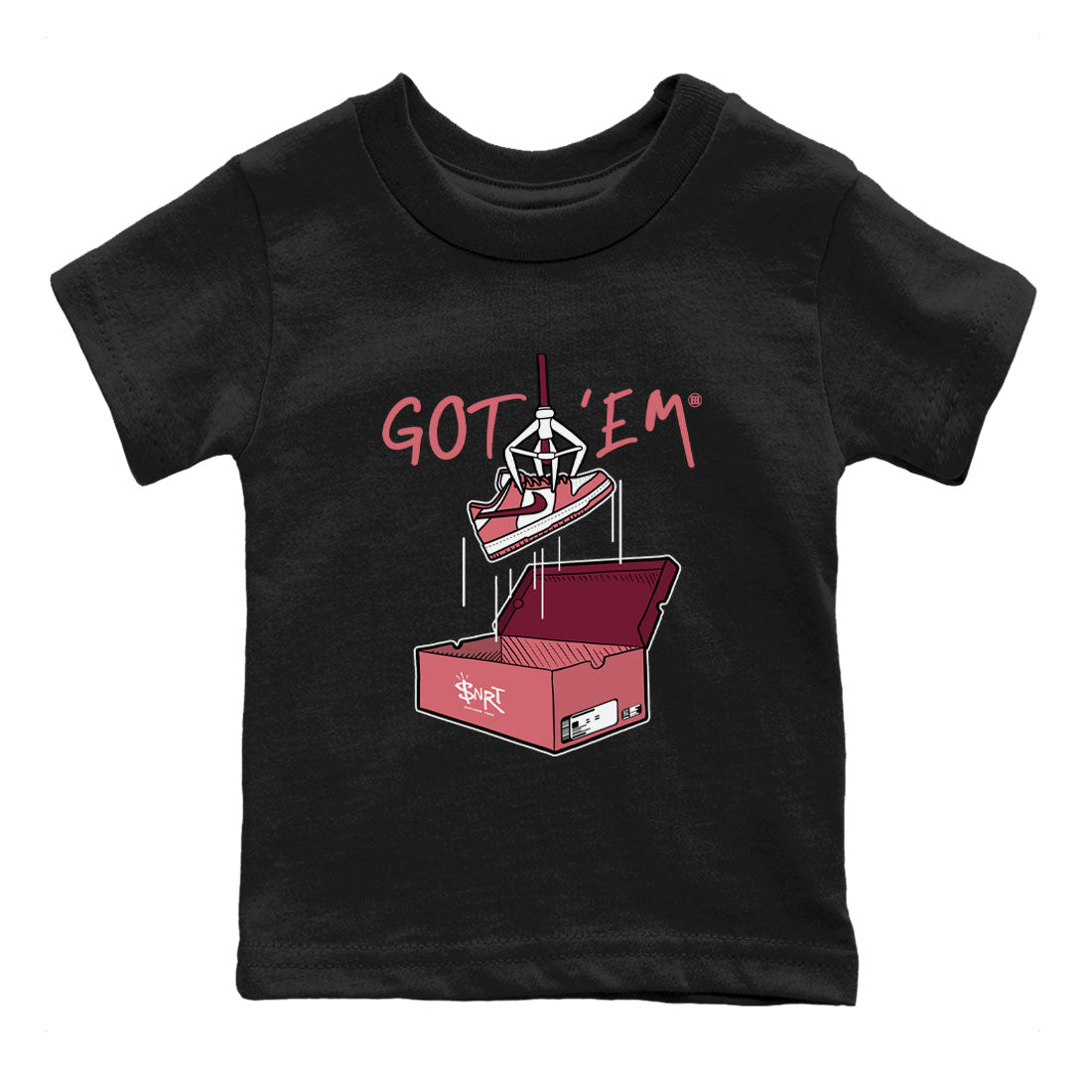 Dunk Valentine's Day shirt to match jordans New Treasure Hunter sneaker tees Dunk Valentines Day Drip Gear Zone baby toddler Black 2 cotton Shirt