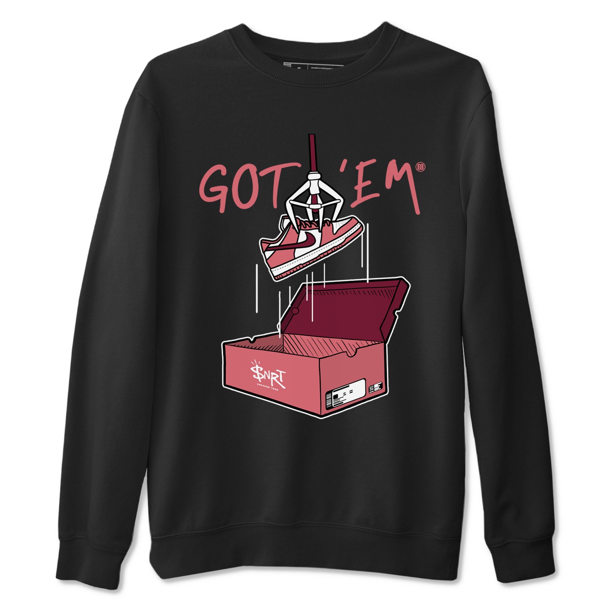 Dunk Valentine's Day shirt to match jordans New Treasure Hunter sneaker tees Dunk Valentines Day Drip Gear Zone unisex cotton Black 2 crew neck shirt