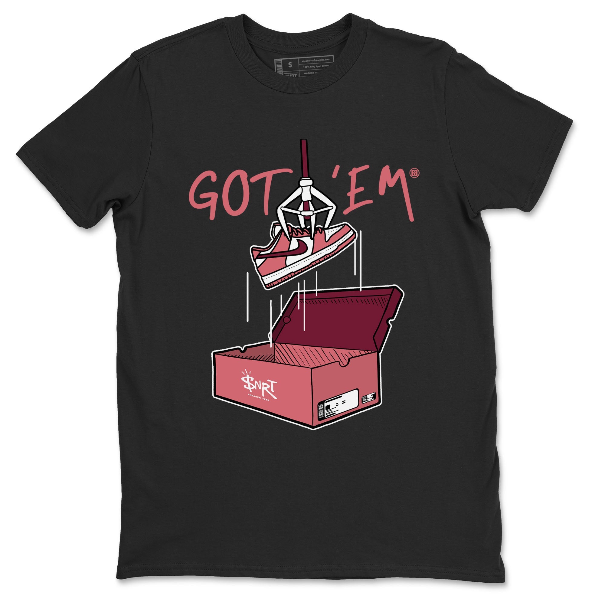 Dunk Valentine's Day shirt to match jordans New Treasure Hunter sneaker tees Dunk Valentines Day Drip Gear Zone unisex cotton Black 2 crew neck shirt