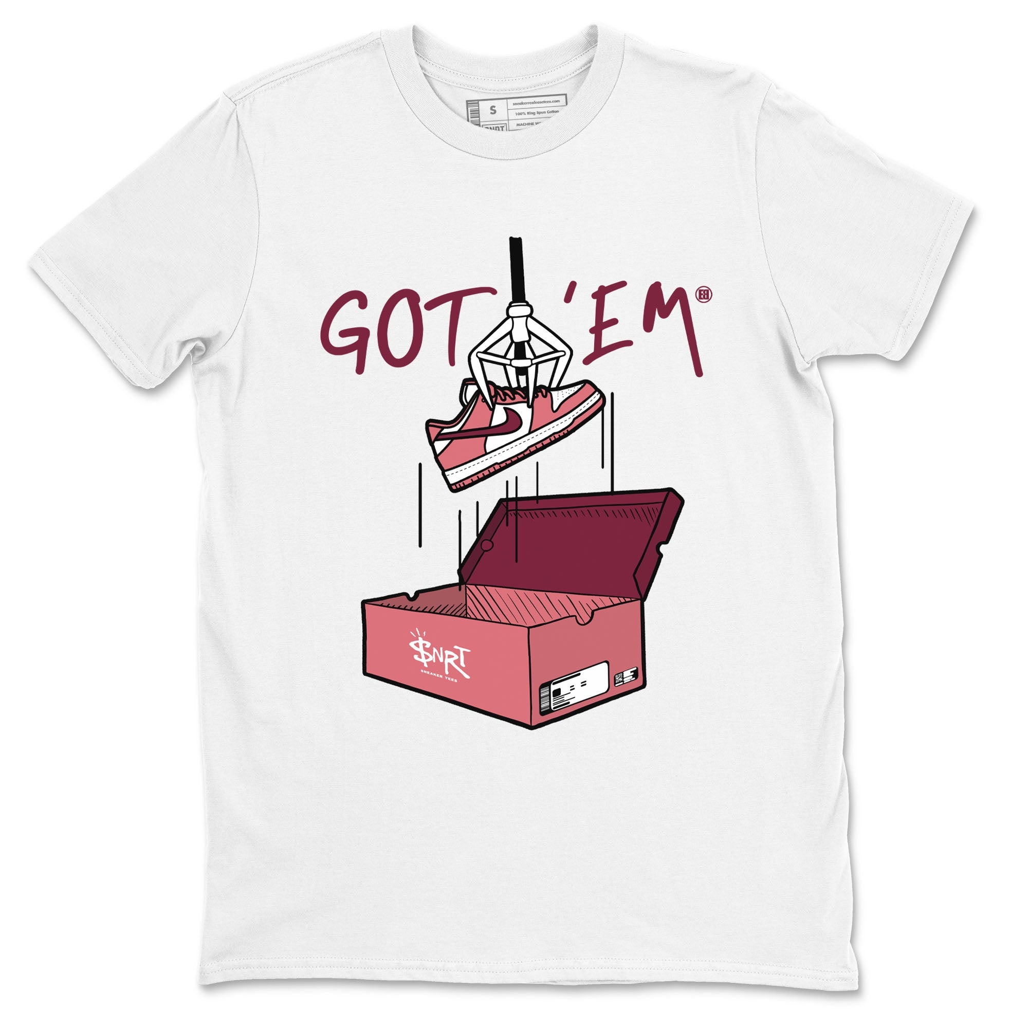 Dunk Valentine's Day shirt to match jordans New Treasure Hunter sneaker tees Dunk Valentines Day Drip Gear Zone unisex cotton White 2 crew neck shirt