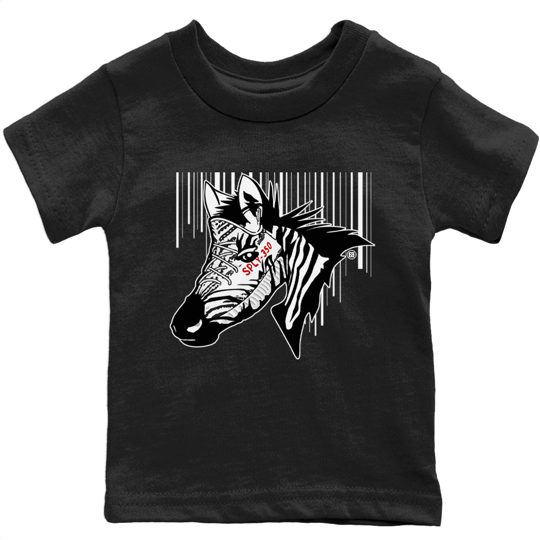 Yeezy 350 Zebra Shirt To Match Jordans New Zebra Sneaker Tees Yeezy 350 Zebra Drip Gear Zone Sneaker Matching Clothing Kids Shirts