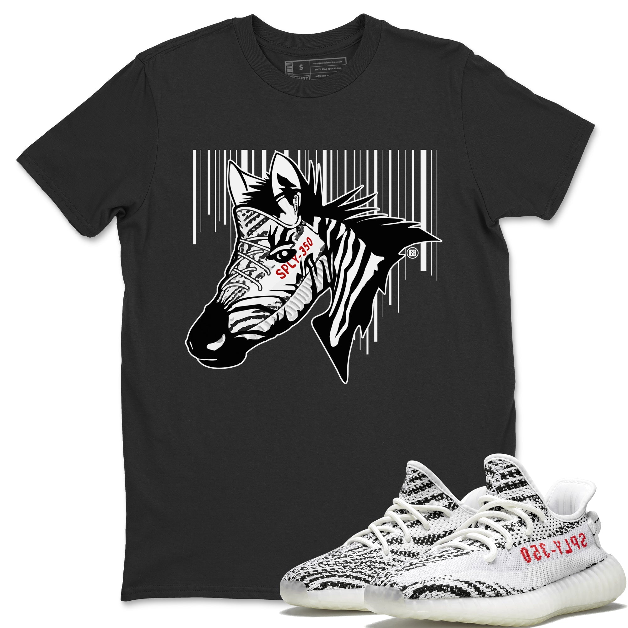 Yeezy 350 Zebra Shirt To Match Jordans New Zebra Sneaker Tees Yeezy 350 Zebra Drip Gear Zone Sneaker Matching Clothing Unisex Shirts
