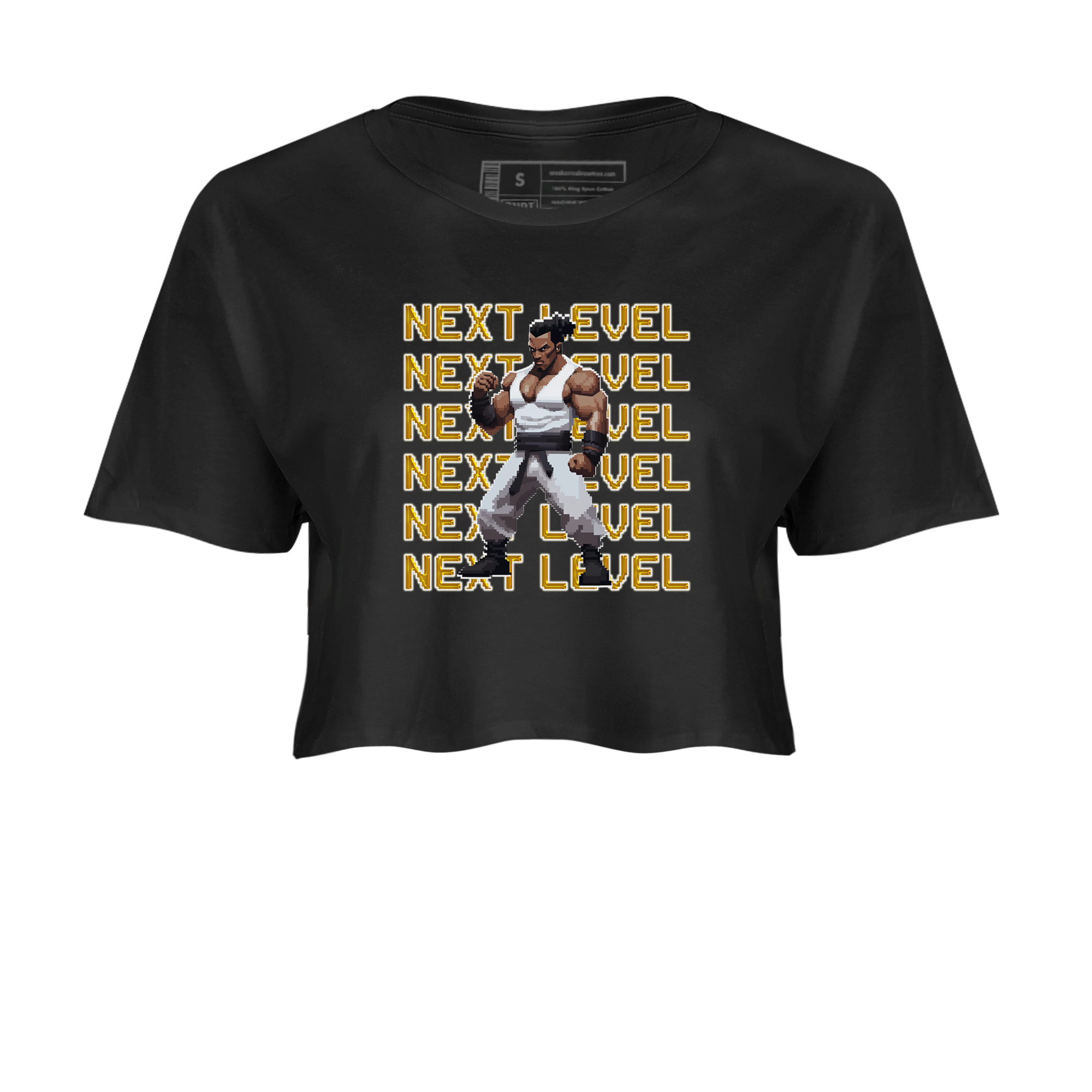 11s Gratitude shirt to match jordans Next Level sneaker tees Air Jordan 11 Gratitude Drip Gear Zone Sneaker Matching Shirt Black 2 Crop T-Shirt
