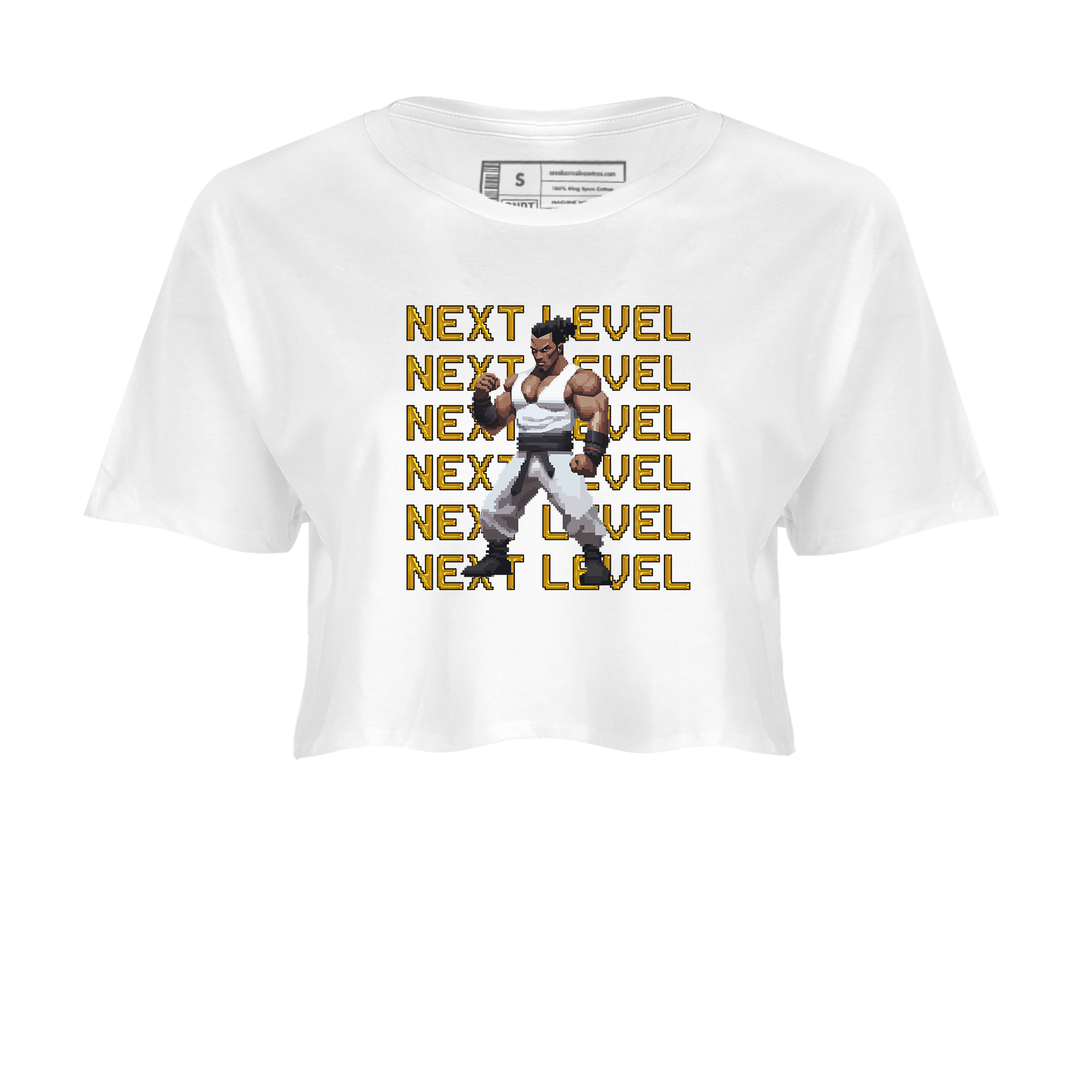 11s Gratitude shirt to match jordans Next Level sneaker tees Air Jordan 11 Gratitude Drip Gear Zone Sneaker Matching Shirt White 2 Crop T-Shirt