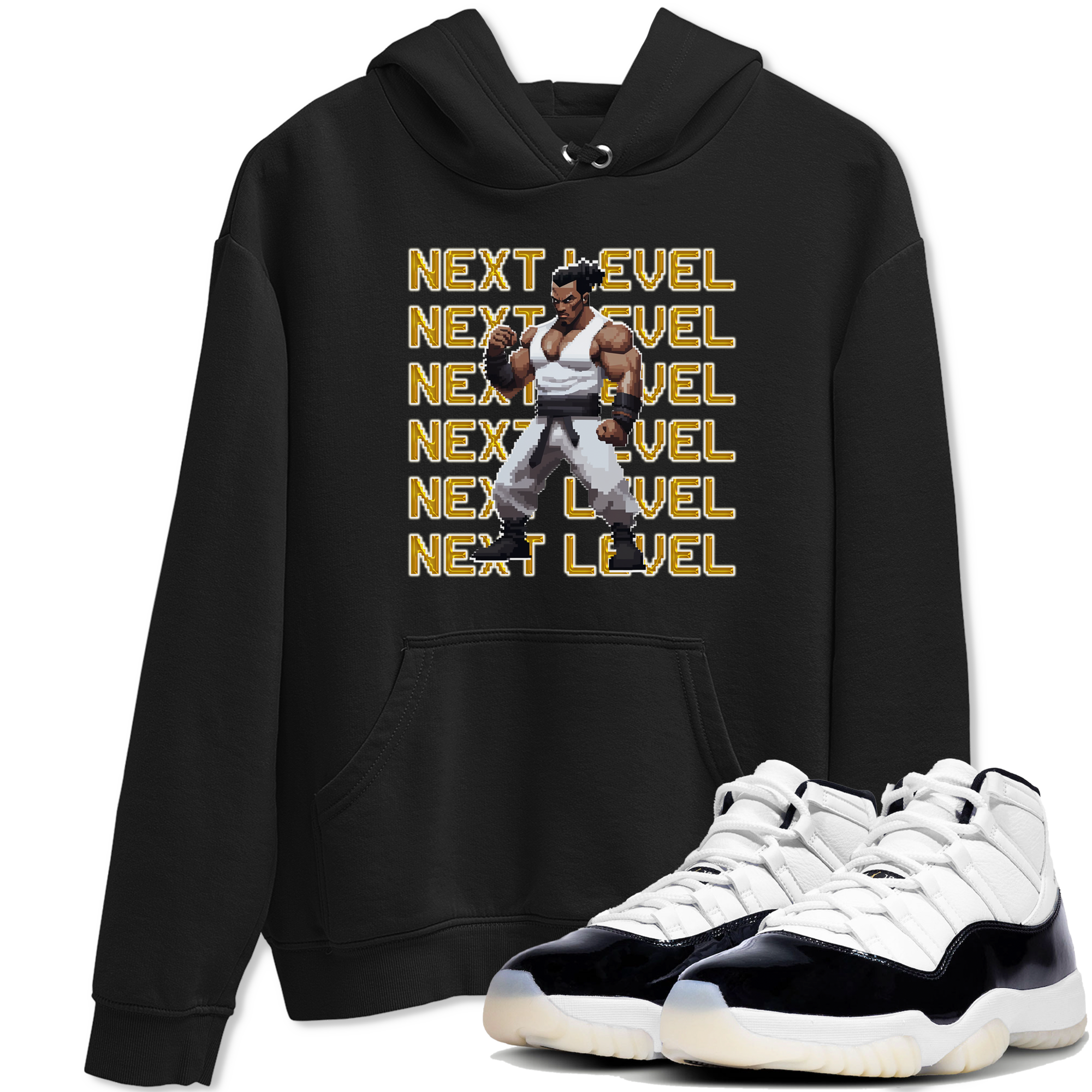 11s Gratitude shirt to match jordans Next Level sneaker tees Air Jordan 11 Gratitude Drip Gear Zone Sneaker Matching Shirt Unisex Black 1 T-Shirt