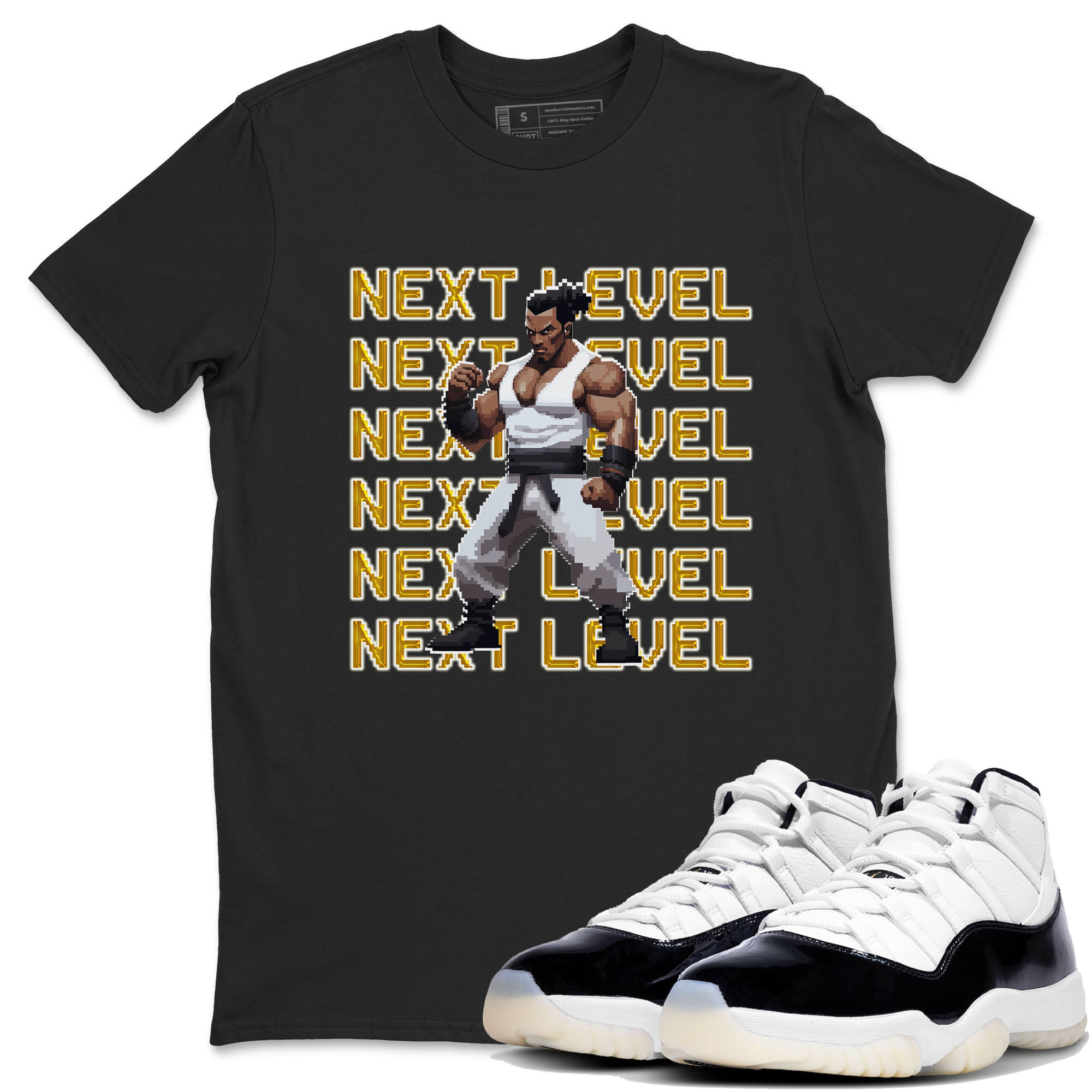 11s Gratitude shirt to match jordans Next Level sneaker tees Air Jordan 11 Gratitude Drip Gear Zone Sneaker Matching Shirt Unisex Black 1 T-Shirt