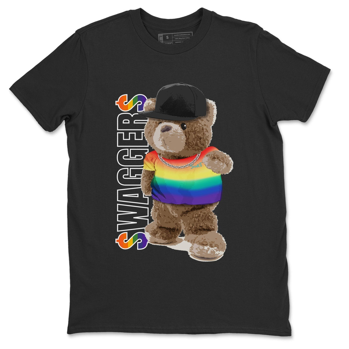 Force 1 Betrue Sneaker Match Tees Bear Swaggers Sneaker Tees Force 1 Betrue Jordan to match sneaker T-Shirt Crew Neck Shirts