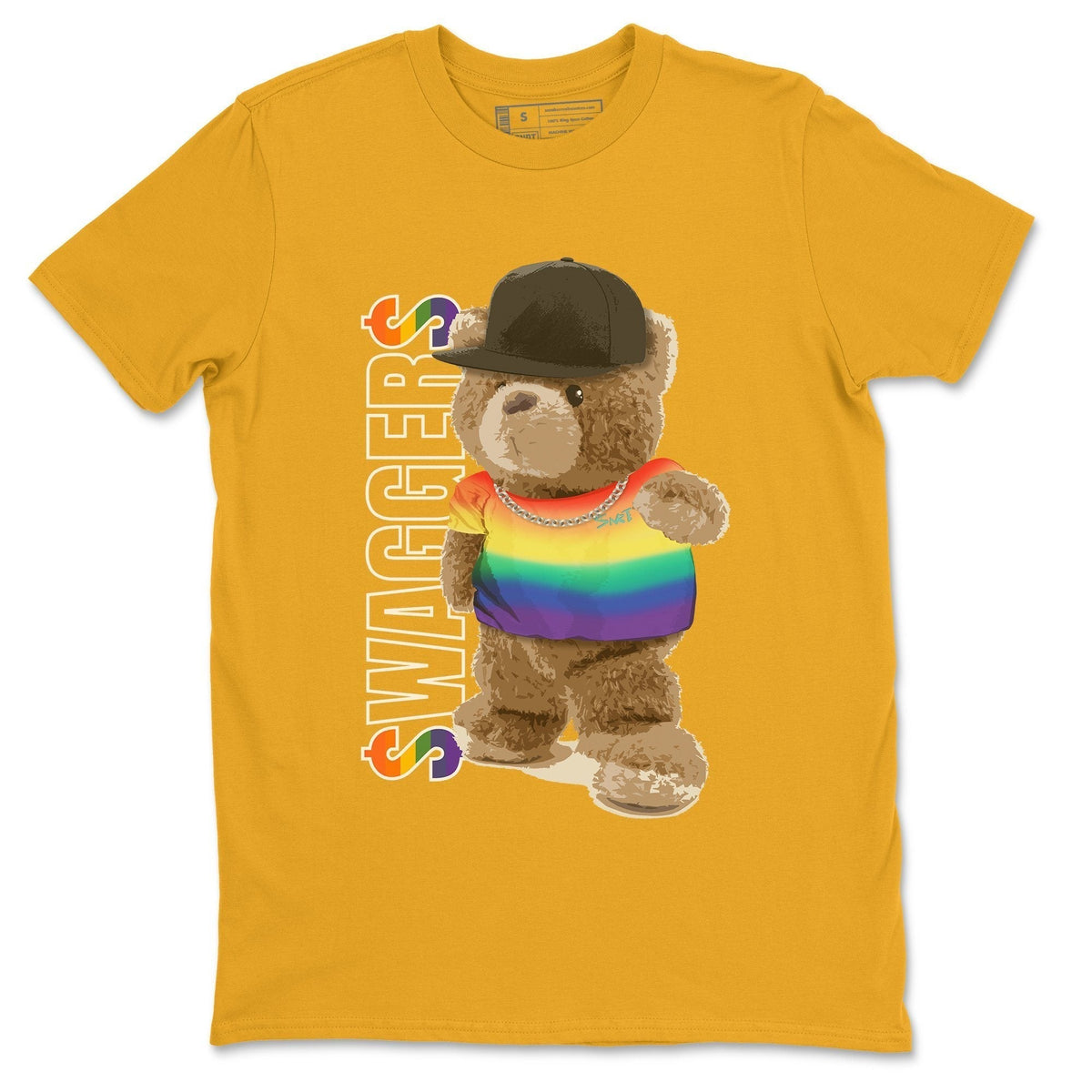 Force 1 Betrue Sneaker Match Tees Bear Swaggers Sneaker Tees Force 1 Betrue Jordan to match sneaker T-Shirt Crew Neck Shirts