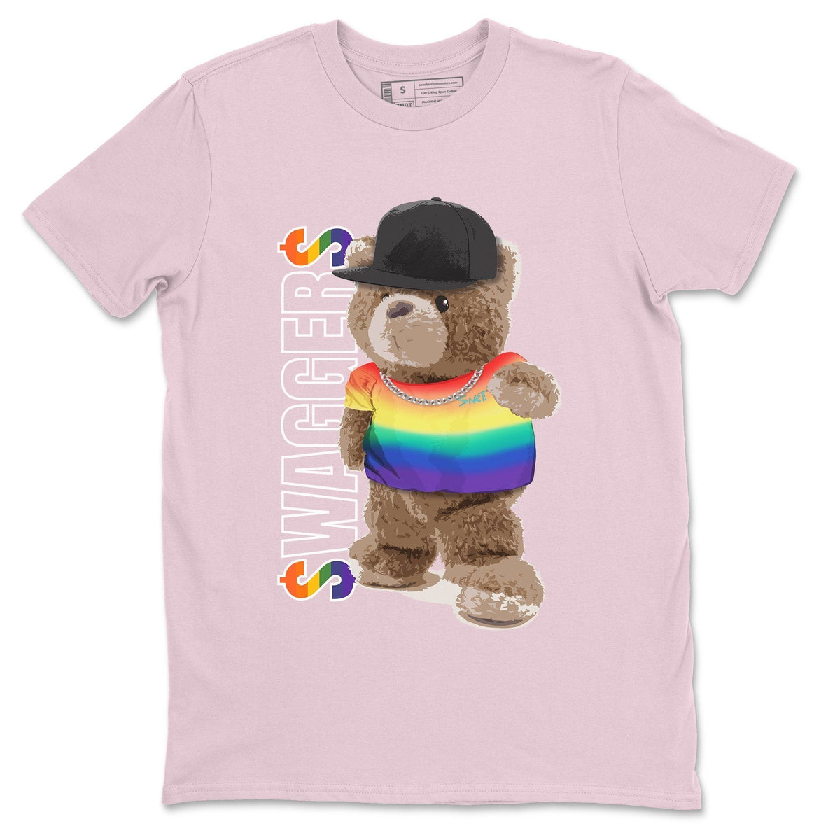 Force 1 Betrue Sneaker Match Tees Bear Swaggers Sneaker Tees Force 1 Betrue Jordan to match sneaker T-Shirt Crew Neck Shirts