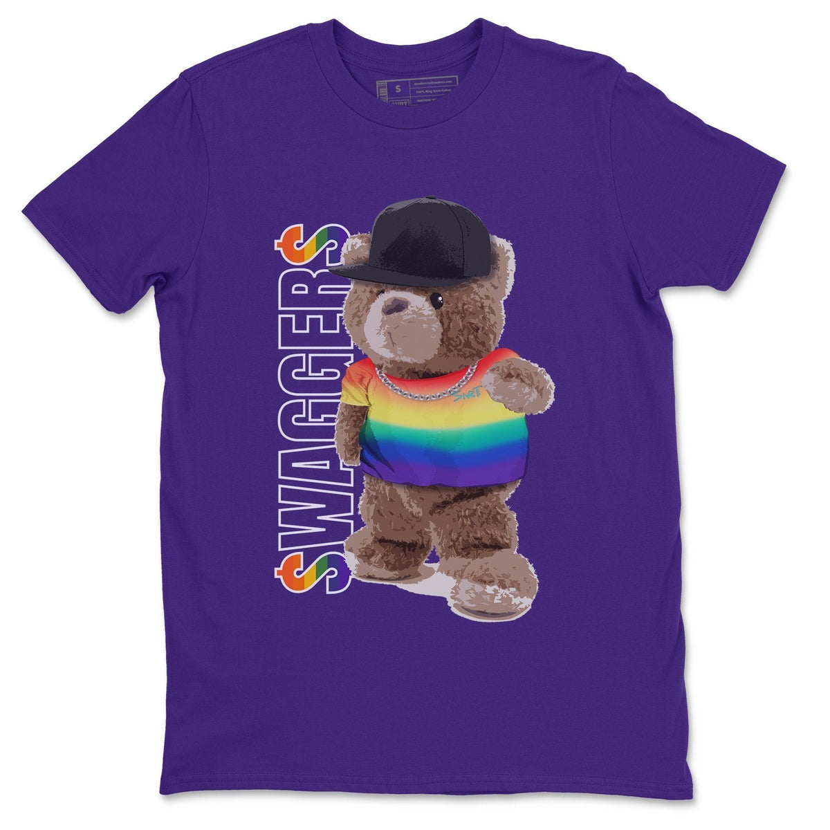 Force 1 Betrue Sneaker Match Tees Bear Swaggers Sneaker Tees Force 1 Betrue Jordan to match sneaker T-Shirt Crew Neck Shirts
