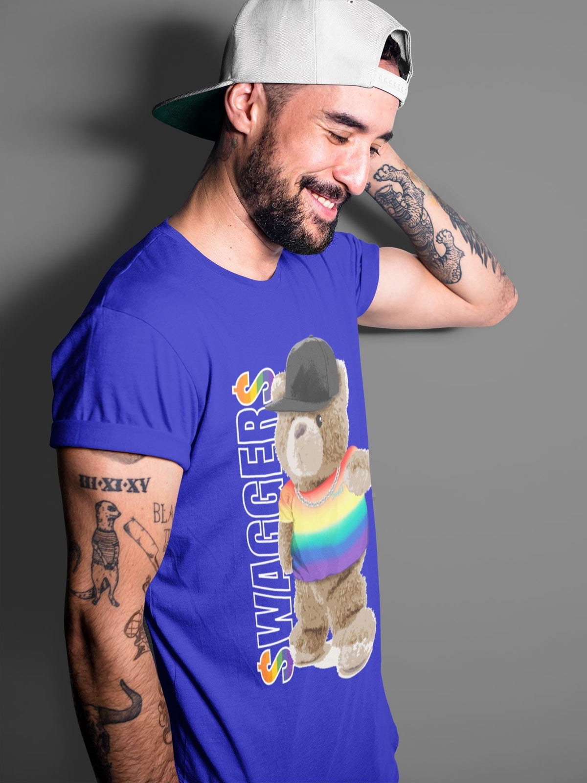 Force 1 Betrue Sneaker Match Tees Bear Swaggers Sneaker Tees Force 1 Betrue Jordan to match sneaker T-Shirt Crew Neck Shirts
