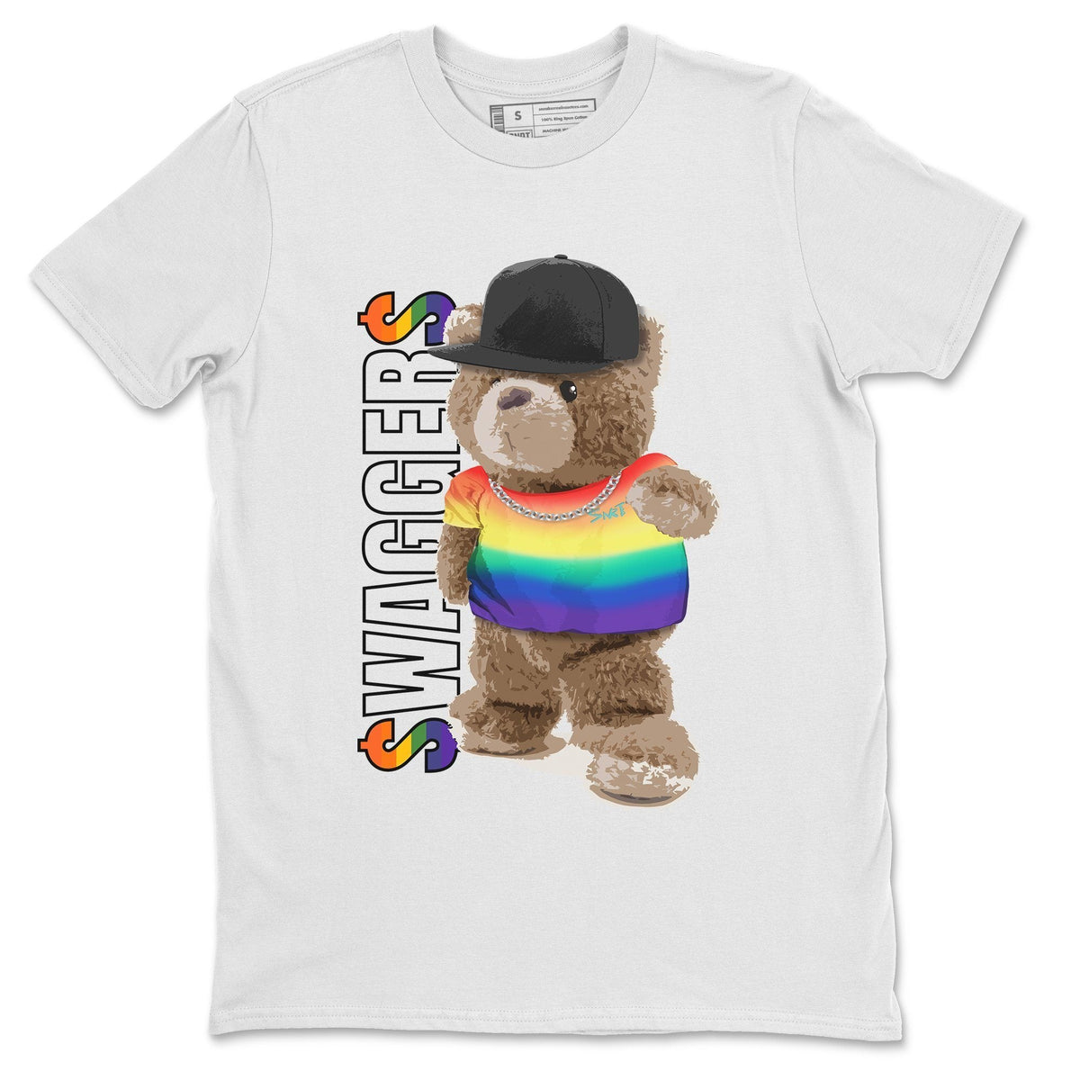Force 1 Betrue Sneaker Match Tees Bear Swaggers Sneaker Tees Force 1 Betrue Jordan to match sneaker T-Shirt Crew Neck Shirts