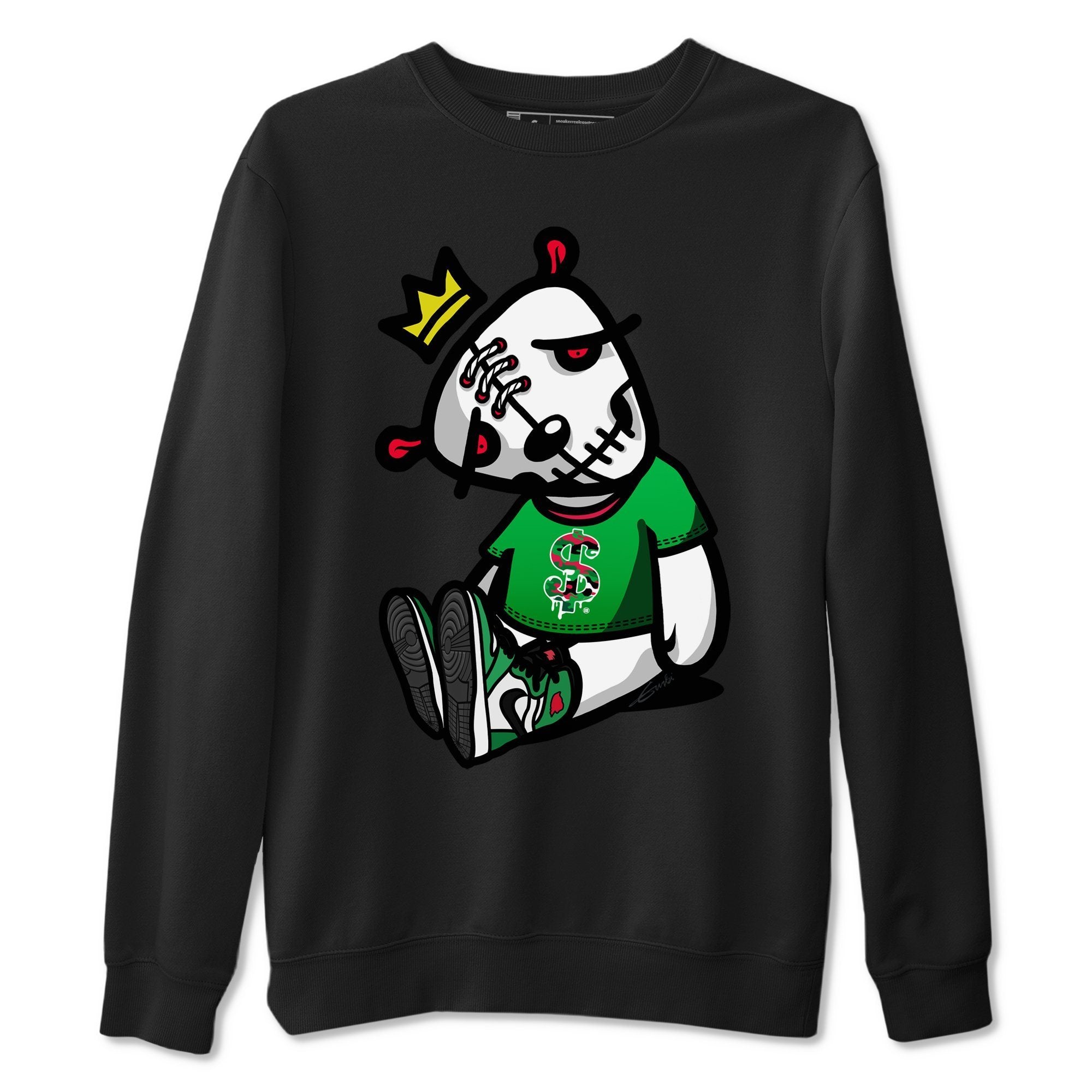 Jordan 1 Lucky Green Shirt To Match Jordans Dead Dolls Sneaker Tees Jordan 1 Lucky Green Drip Gear Zone Sneaker Matching Clothing Unisex Shirts