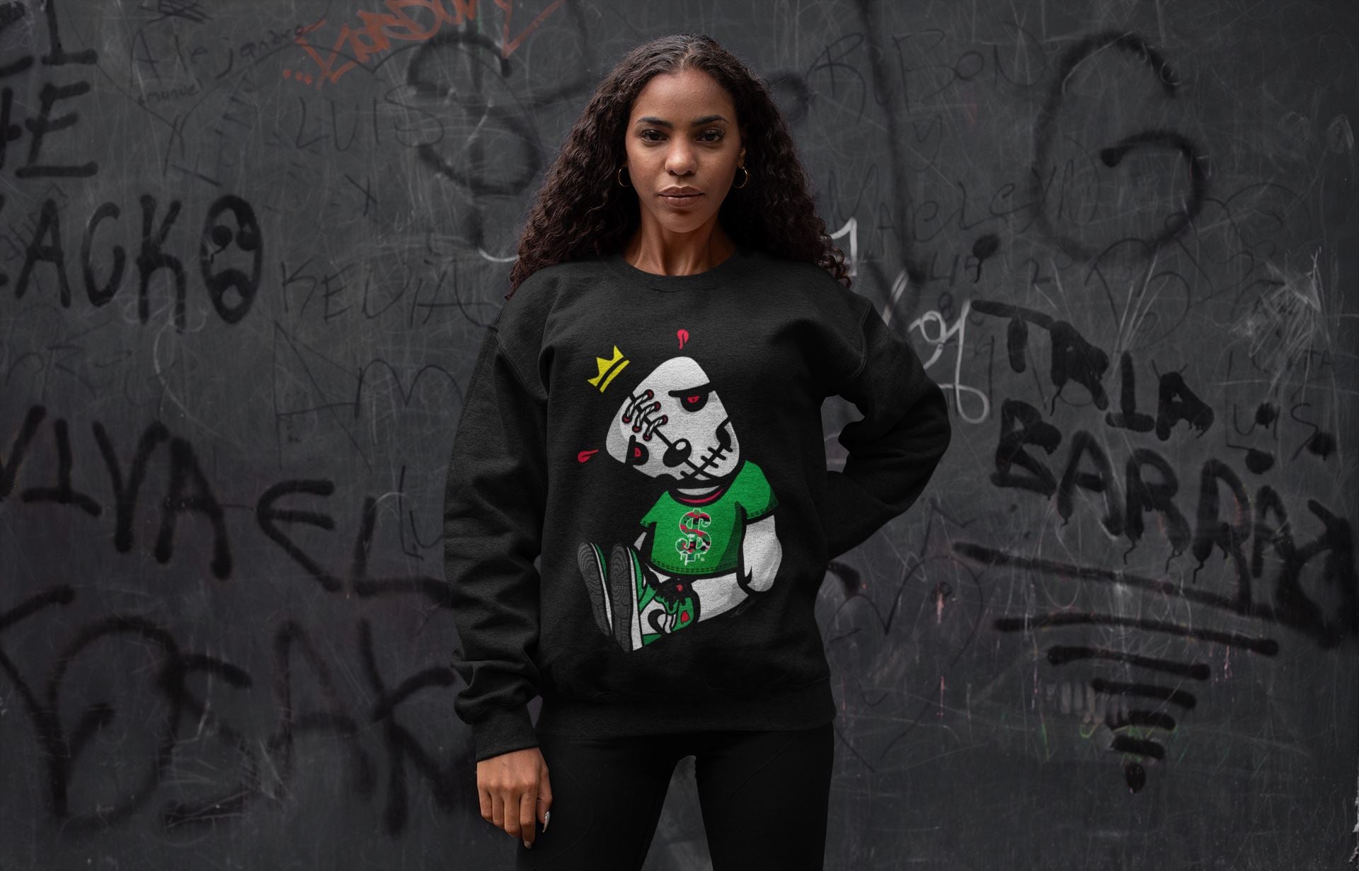 Jordan 1 Lucky Green Shirt To Match Jordans Dead Dolls Sneaker Tees Jordan 1 Lucky Green Drip Gear Zone Sneaker Matching Clothing Unisex Shirts