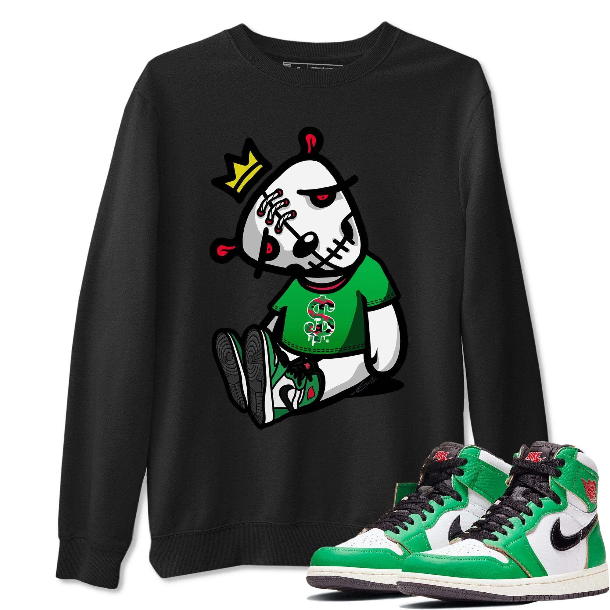Jordan 1 Lucky Green Shirt To Match Jordans Dead Dolls Sneaker Tees Jordan 1 Lucky Green Drip Gear Zone Sneaker Matching Clothing Unisex Shirts