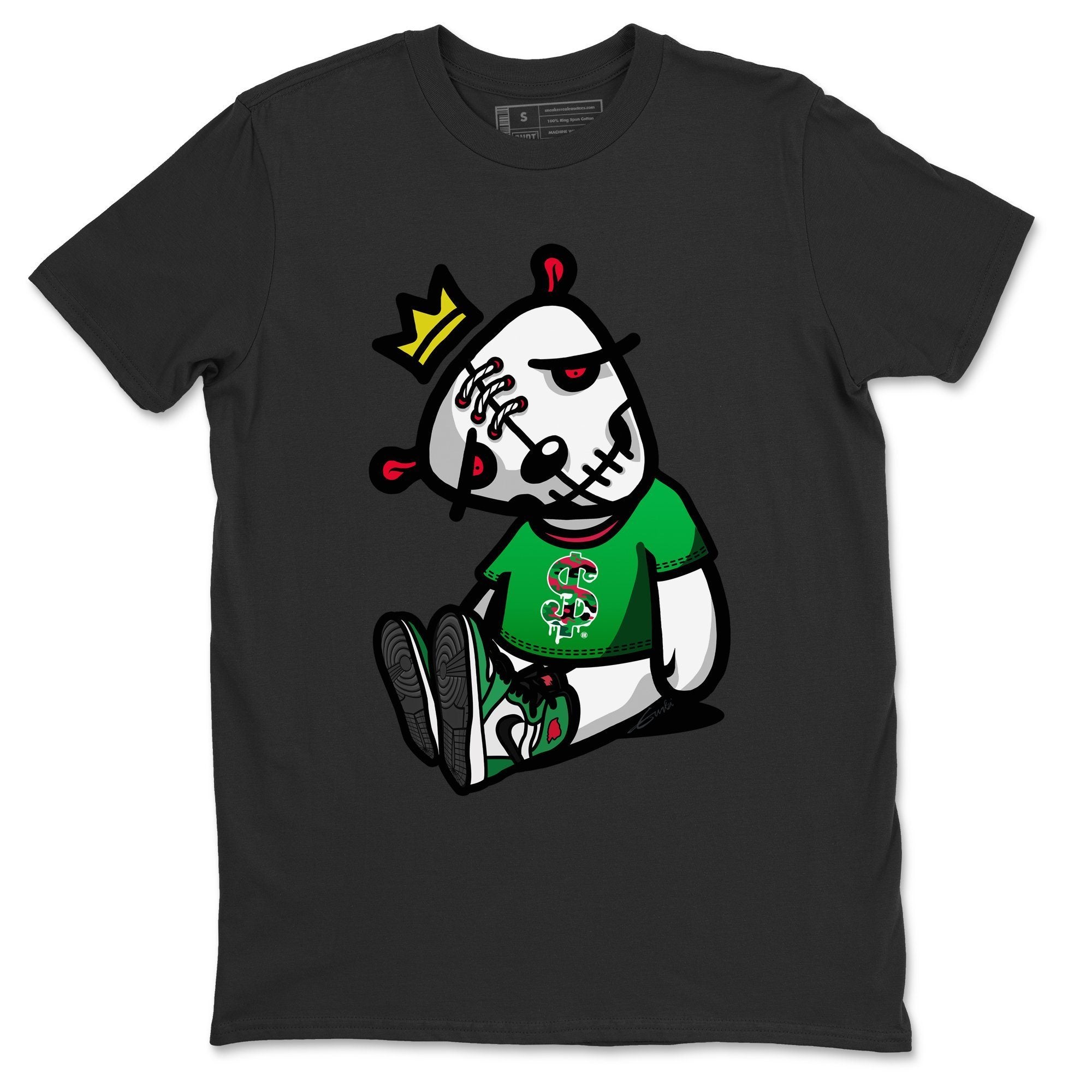Jordan 1 Lucky Green Shirt To Match Jordans Dead Dolls Sneaker Tees Jordan 1 Lucky Green Drip Gear Zone Sneaker Matching Clothing Unisex Shirts