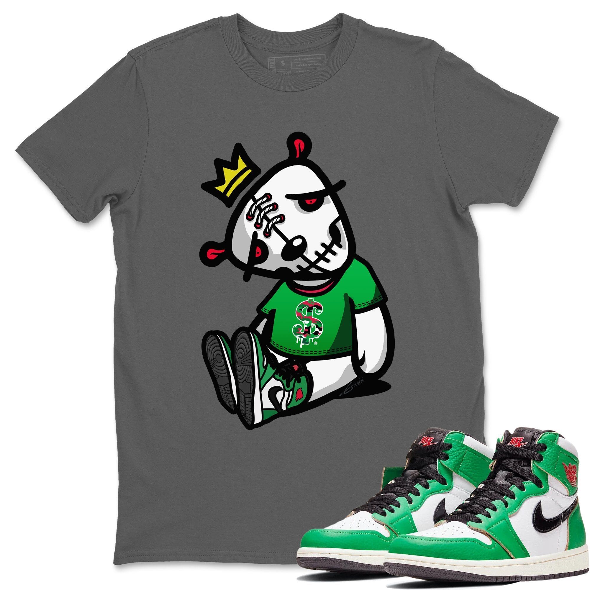 Jordan 1 Lucky Green Shirt To Match Jordans Dead Dolls Sneaker Tees Jordan 1 Lucky Green Drip Gear Zone Sneaker Matching Clothing Unisex Shirts