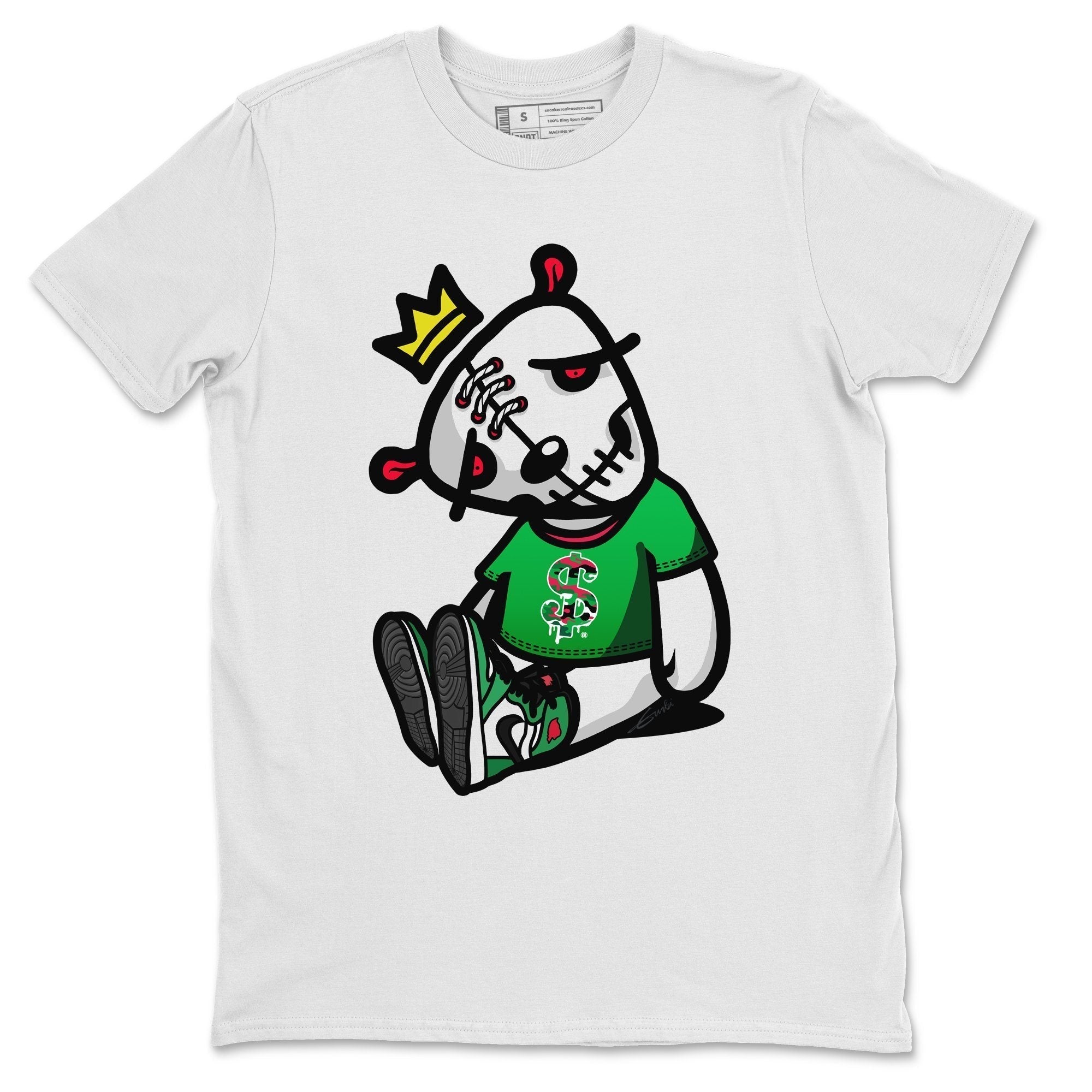Jordan 1 Lucky Green Shirt To Match Jordans Dead Dolls Sneaker Tees Jordan 1 Lucky Green Drip Gear Zone Sneaker Matching Clothing Unisex Shirts