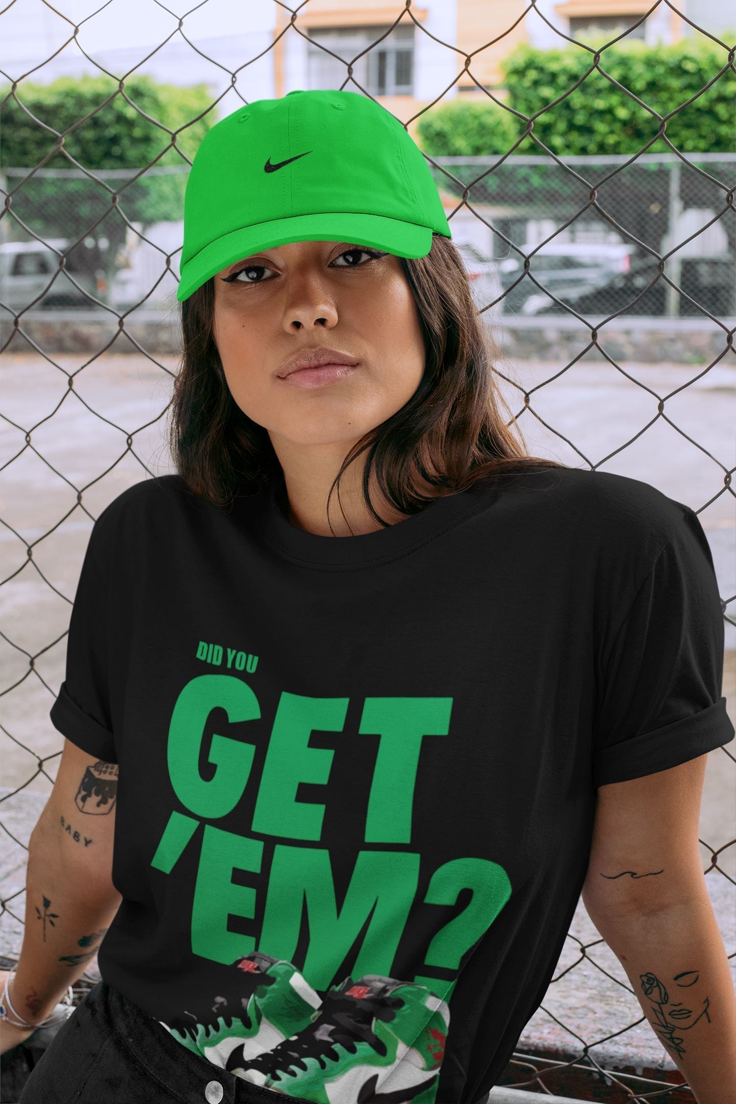 Jordan 1 Lucky Green Shirt To Match Jordans Did You Get Em Drip Gear Zone Sneaker Tees Jordan 1 Lucky Green Drip Gear Zone Drip Gear Zone Sneaker Matching Clothing Unisex Shirts