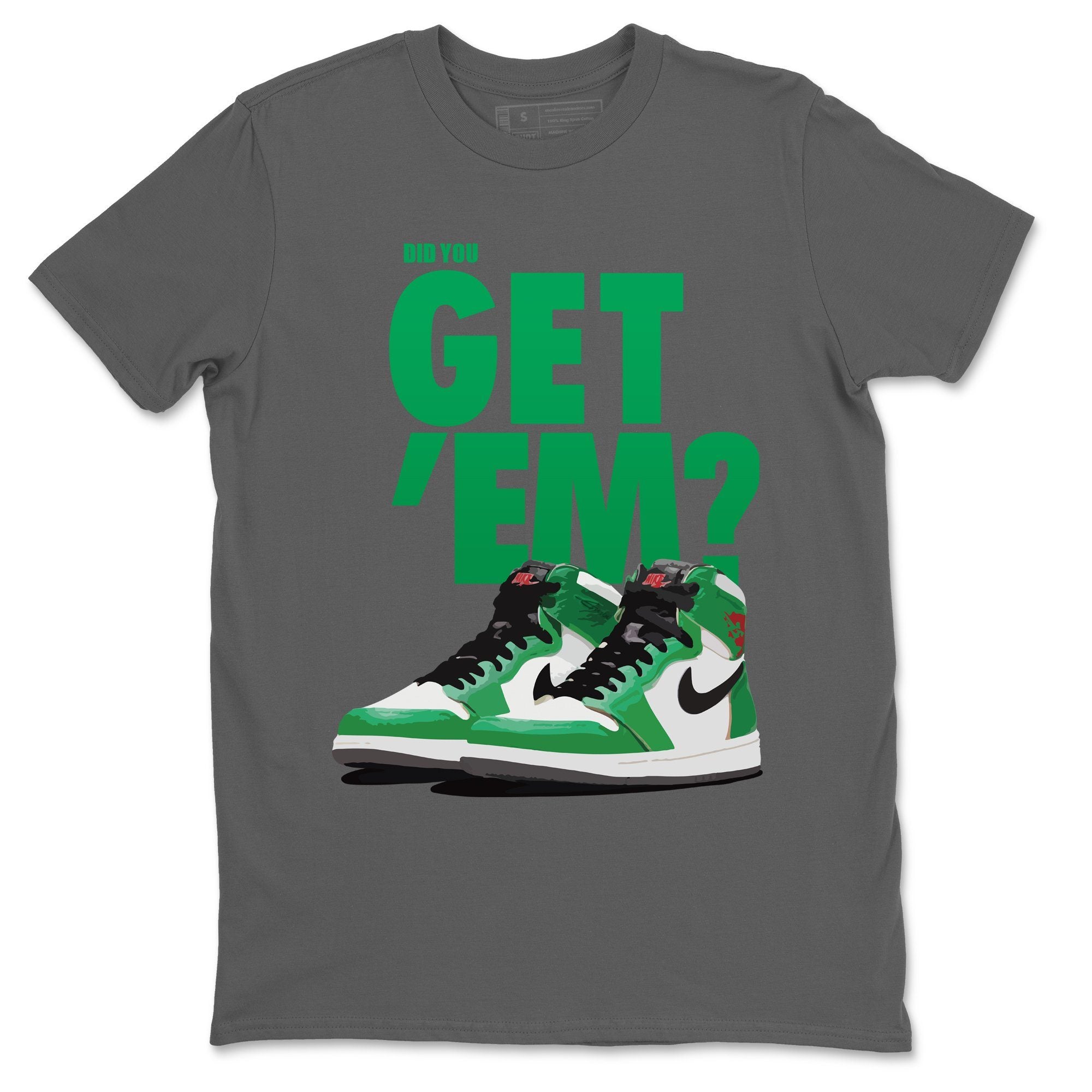 Jordan 1 Lucky Green Shirt To Match Jordans Did You Get Em Drip Gear Zone Sneaker Tees Jordan 1 Lucky Green Drip Gear Zone Drip Gear Zone Sneaker Matching Clothing Unisex Shirts