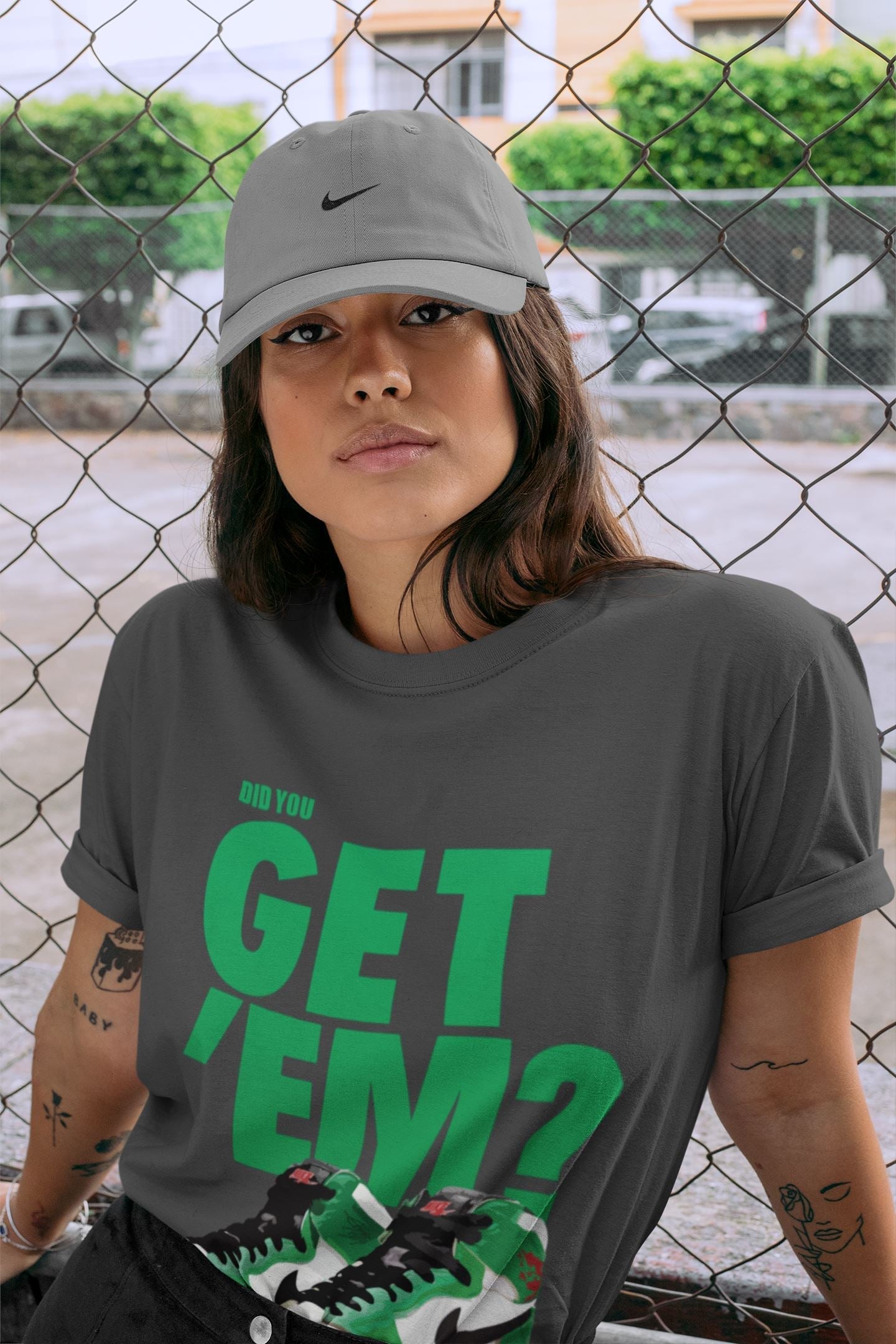 Jordan 1 Lucky Green Shirt To Match Jordans Did You Get Em Drip Gear Zone Sneaker Tees Jordan 1 Lucky Green Drip Gear Zone Drip Gear Zone Sneaker Matching Clothing Unisex Shirts