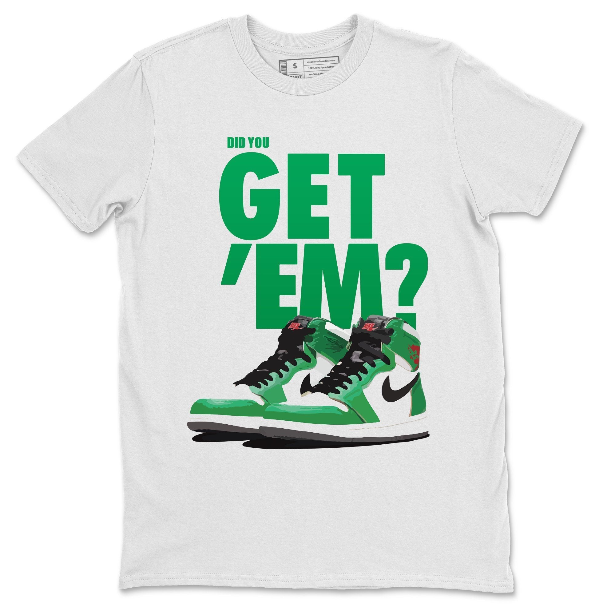 Jordan 1 Lucky Green Shirt To Match Jordans Did You Get Em Drip Gear Zone Sneaker Tees Jordan 1 Lucky Green Drip Gear Zone Drip Gear Zone Sneaker Matching Clothing Unisex Shirts