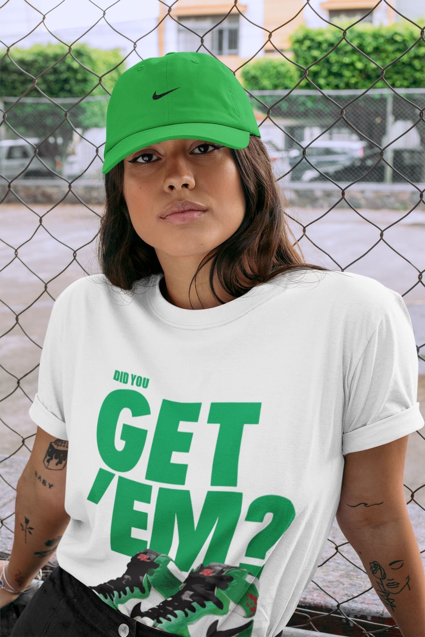 Jordan 1 Lucky Green Shirt To Match Jordans Did You Get Em Drip Gear Zone Sneaker Tees Jordan 1 Lucky Green Drip Gear Zone Drip Gear Zone Sneaker Matching Clothing Unisex Shirts