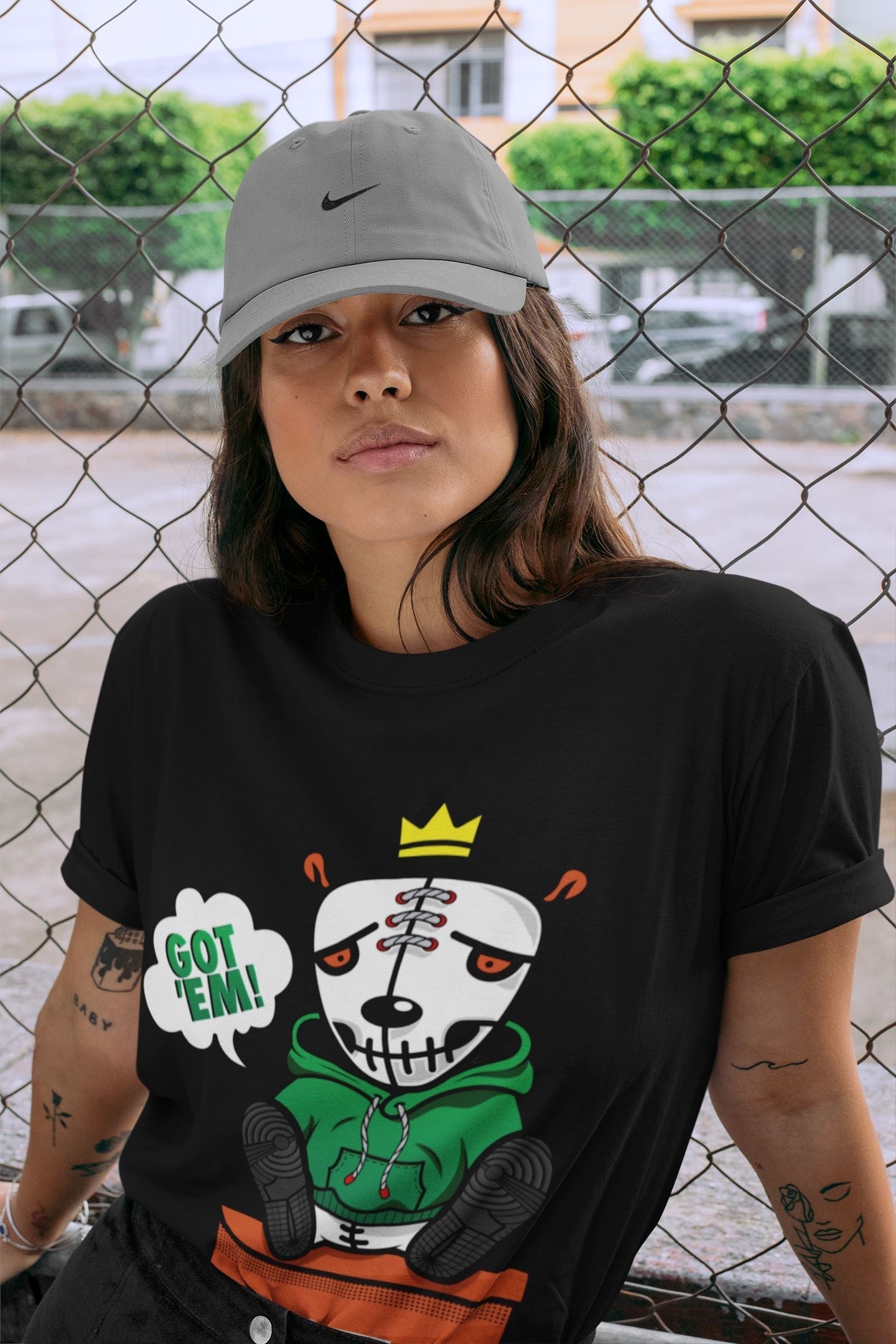 Jordan 1 Lucky Green Shirt To Match Jordans Got Em Sneaker Tees Jordan 1 Lucky Green Drip Gear Zone Sneaker Matching Clothing Unisex Shirts