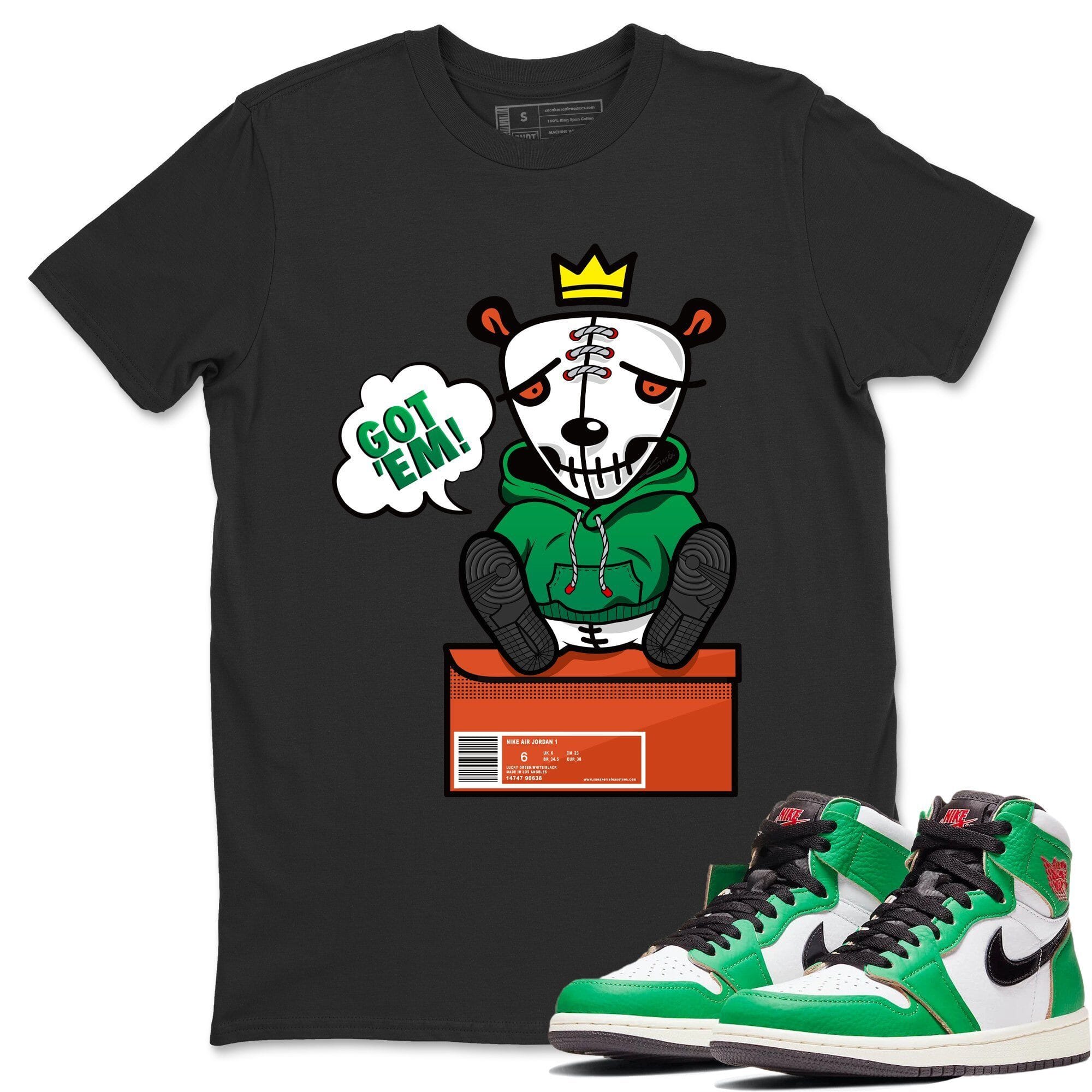 Jordan 1 Lucky Green Shirt To Match Jordans Got Em Sneaker Tees Jordan 1 Lucky Green Drip Gear Zone Sneaker Matching Clothing Unisex Shirts